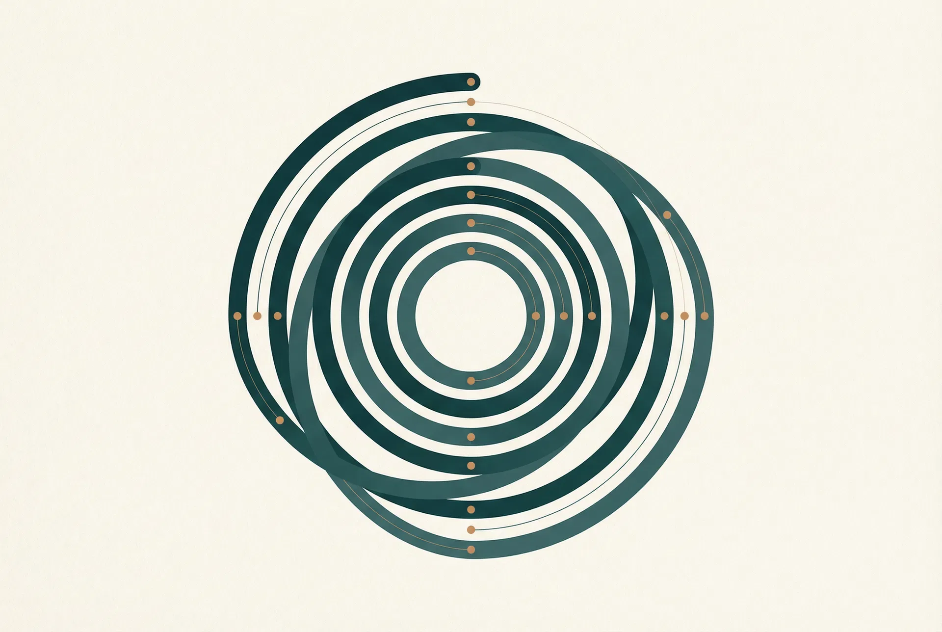 Florence Civilization Flywheel — concentric rings of institutional layers