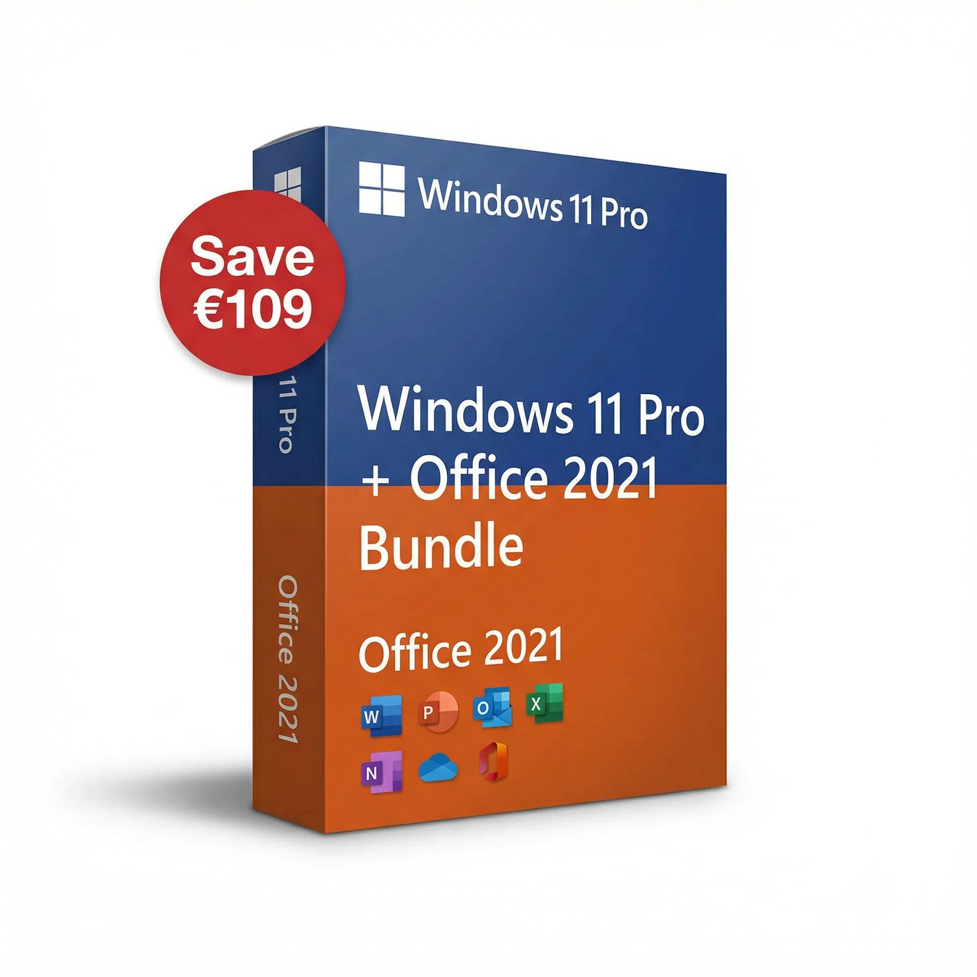 Windows 11 Pro + Office 2021 Bundle