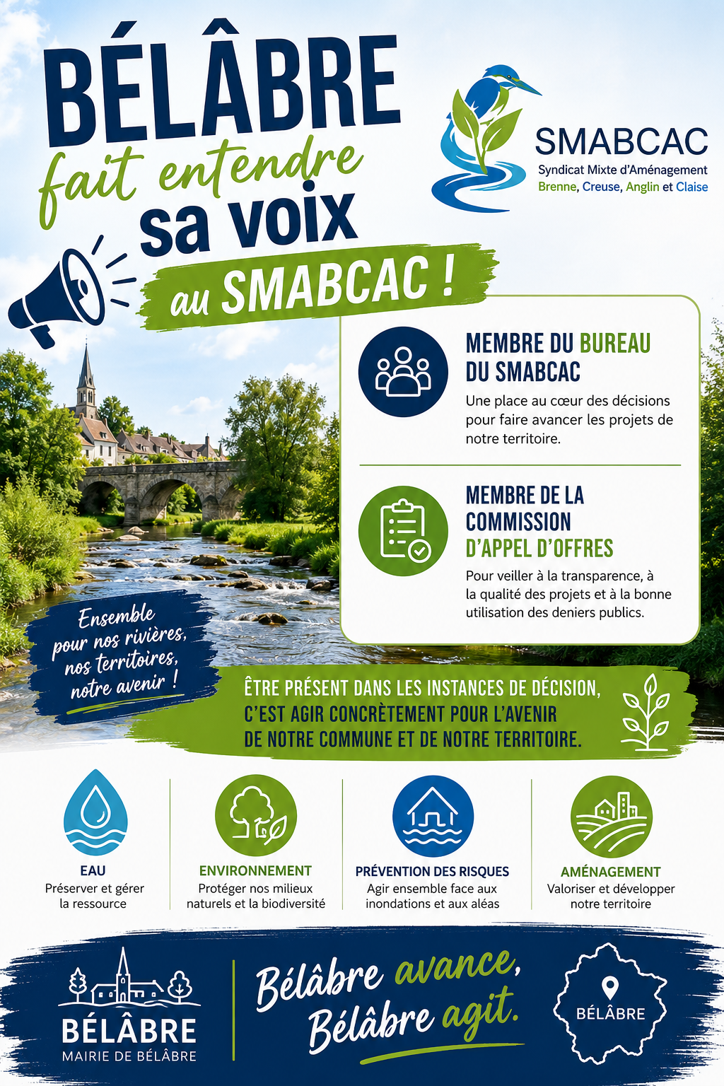 Bélabre s’implique au SMABCAC