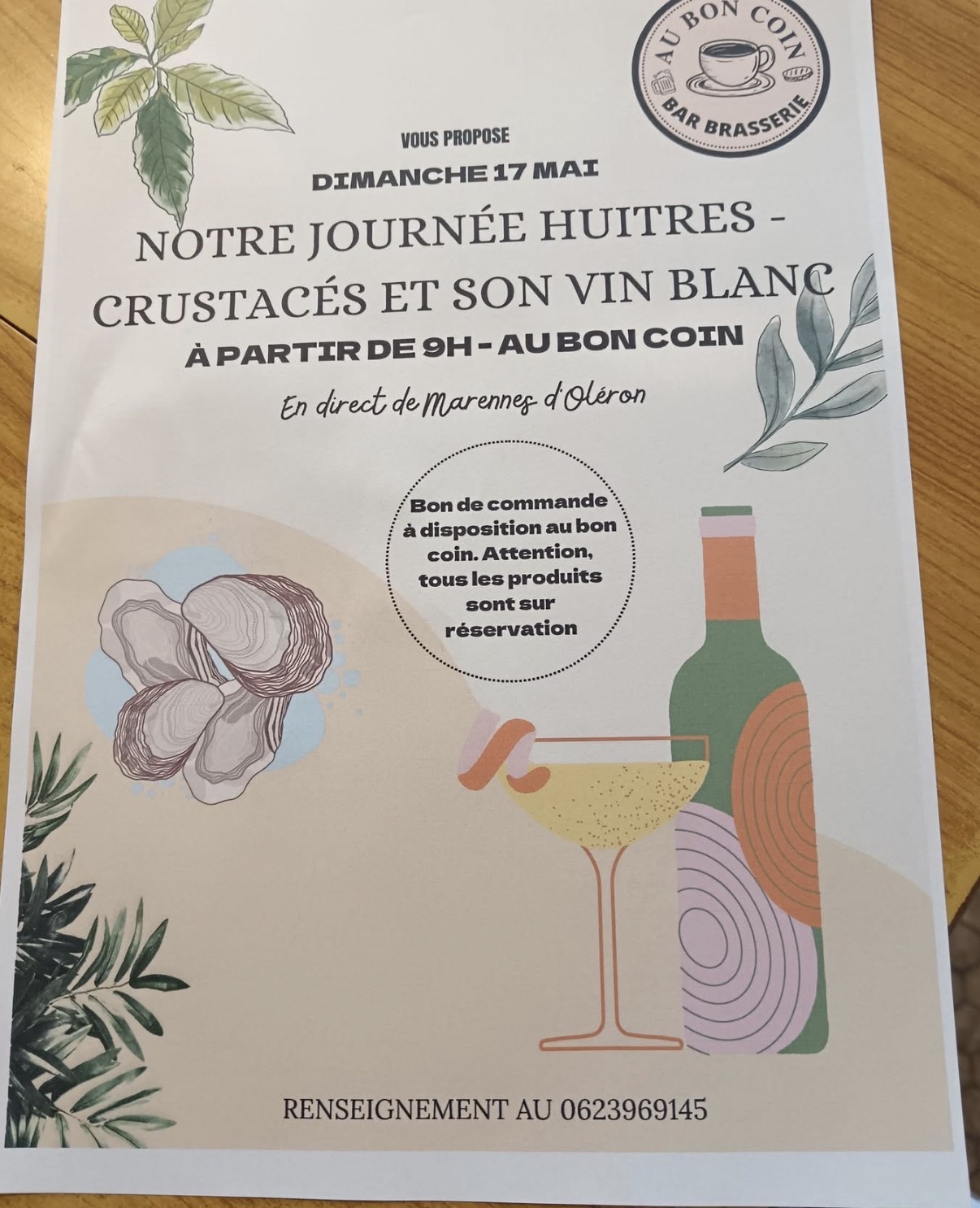 Huîtres  au Bon coin