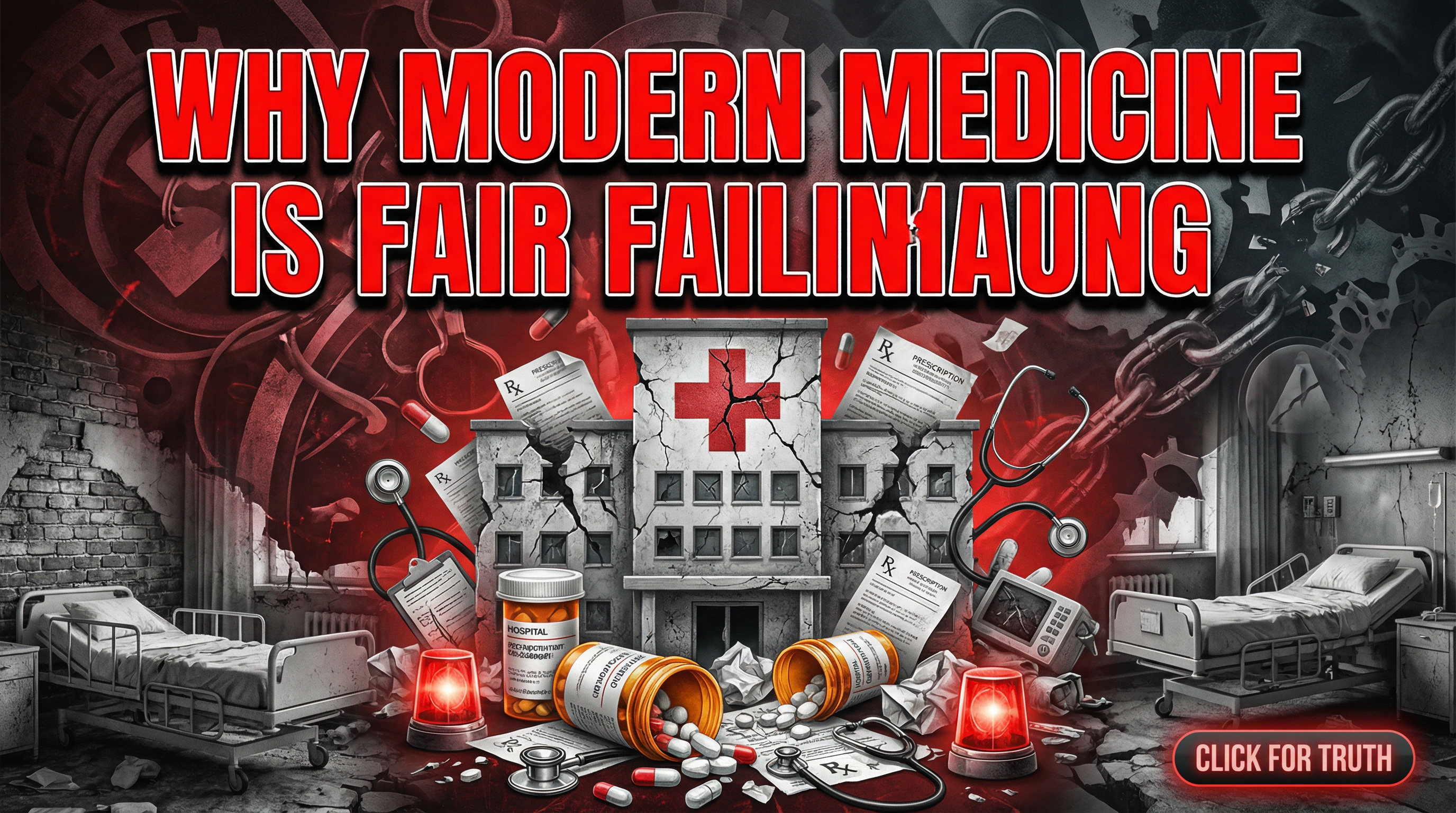 Why Modern Medicine is Failing (And What You Can Do About It)