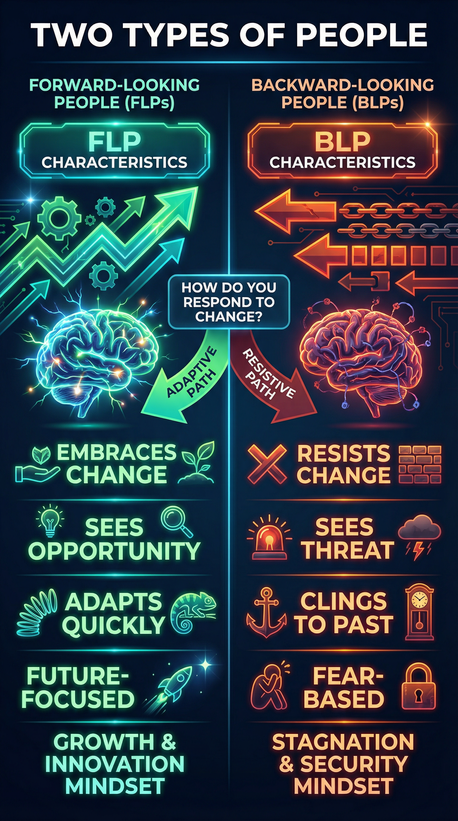 Infographic for There Are Only Two Types of People