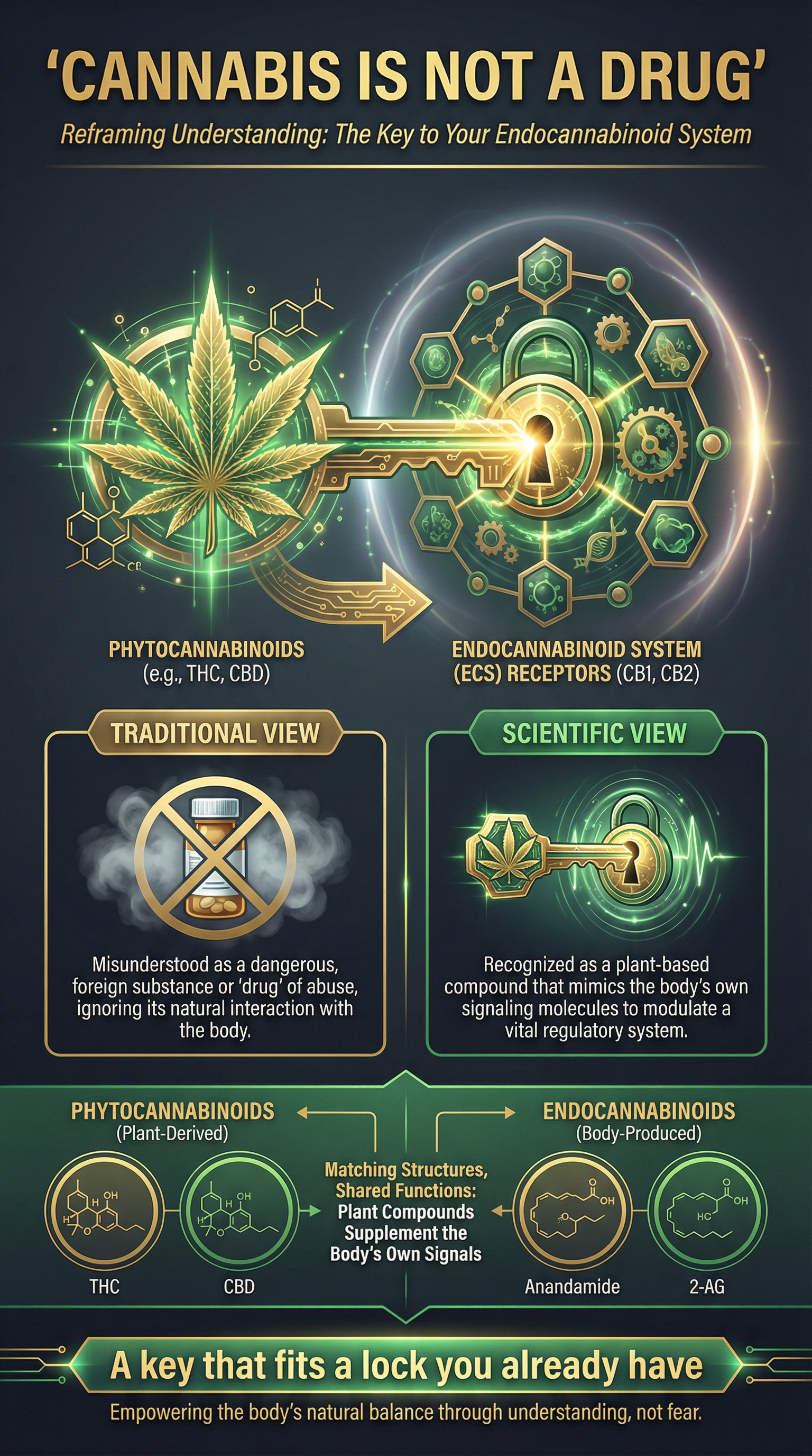 Infographic for Cannabis is Not a Drug