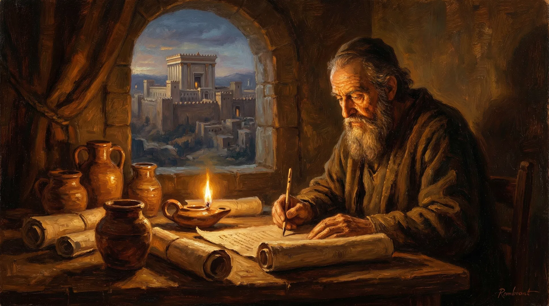 Baruch Son of Neriah — The Faithful Scribe: A Historical and Theological Study