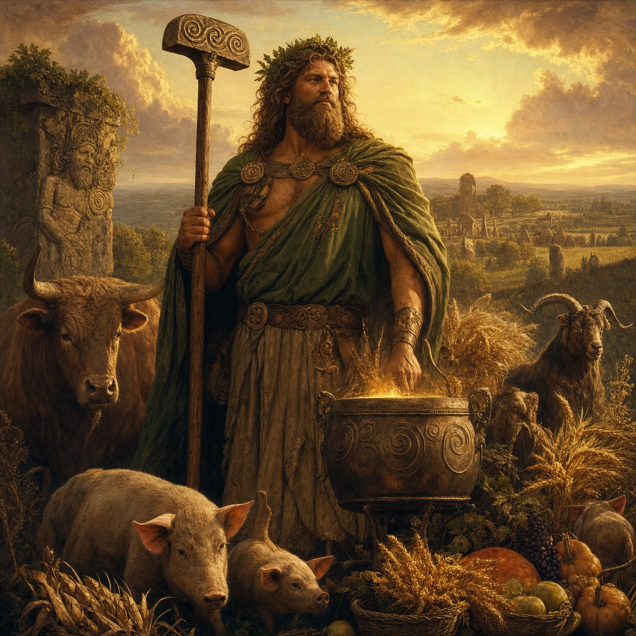 Sucellus — Dieu de l'Agriculture