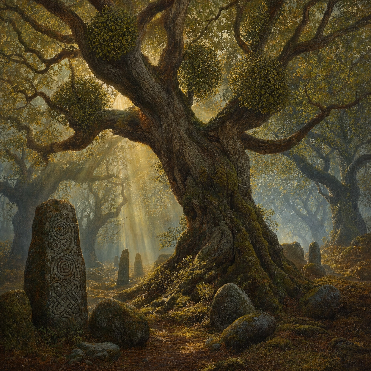 La Forêt de Chênes Sacrée
