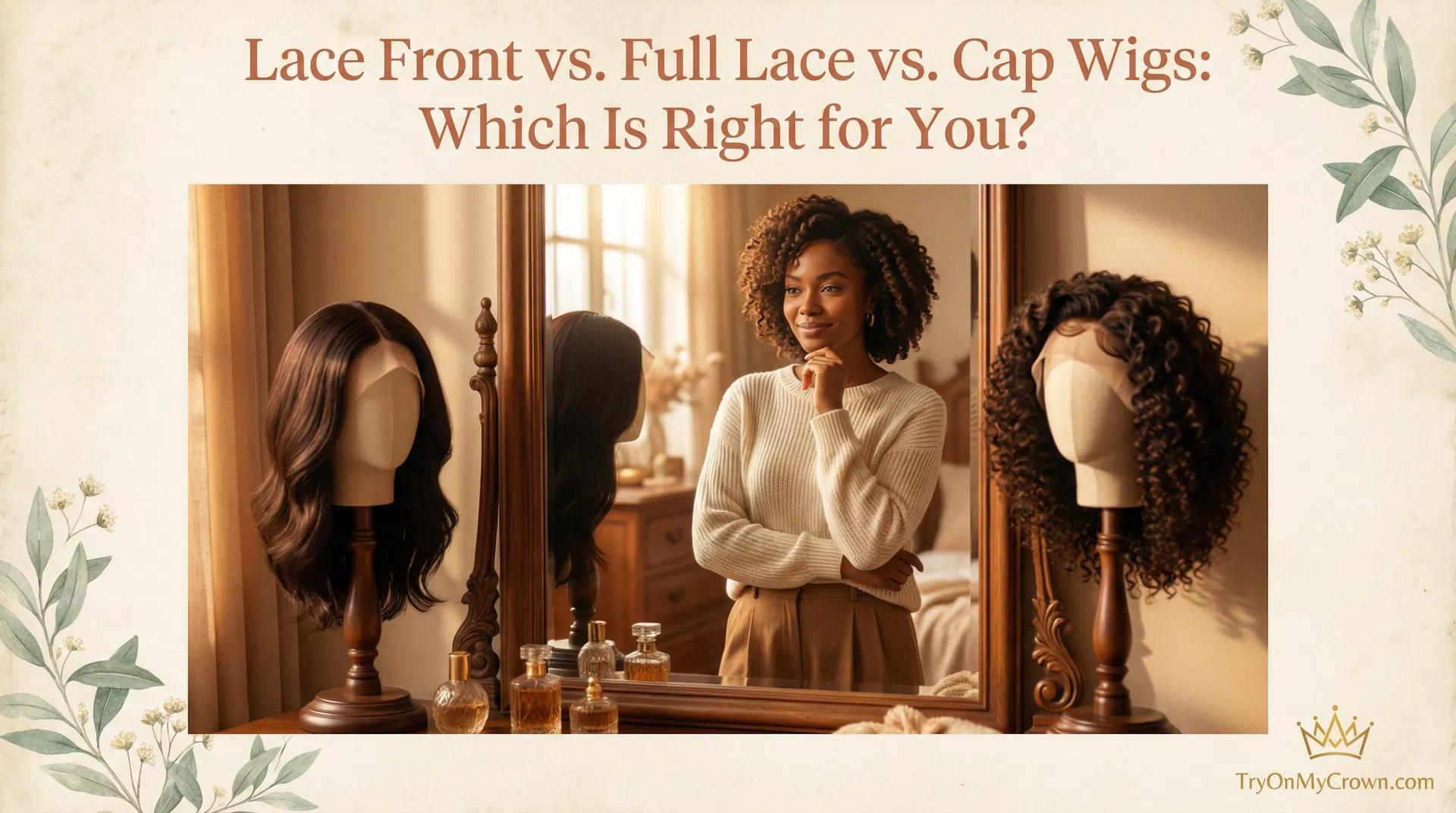 Lace Front vs. Full Lace vs. Cap Wigs: What's the Difference?