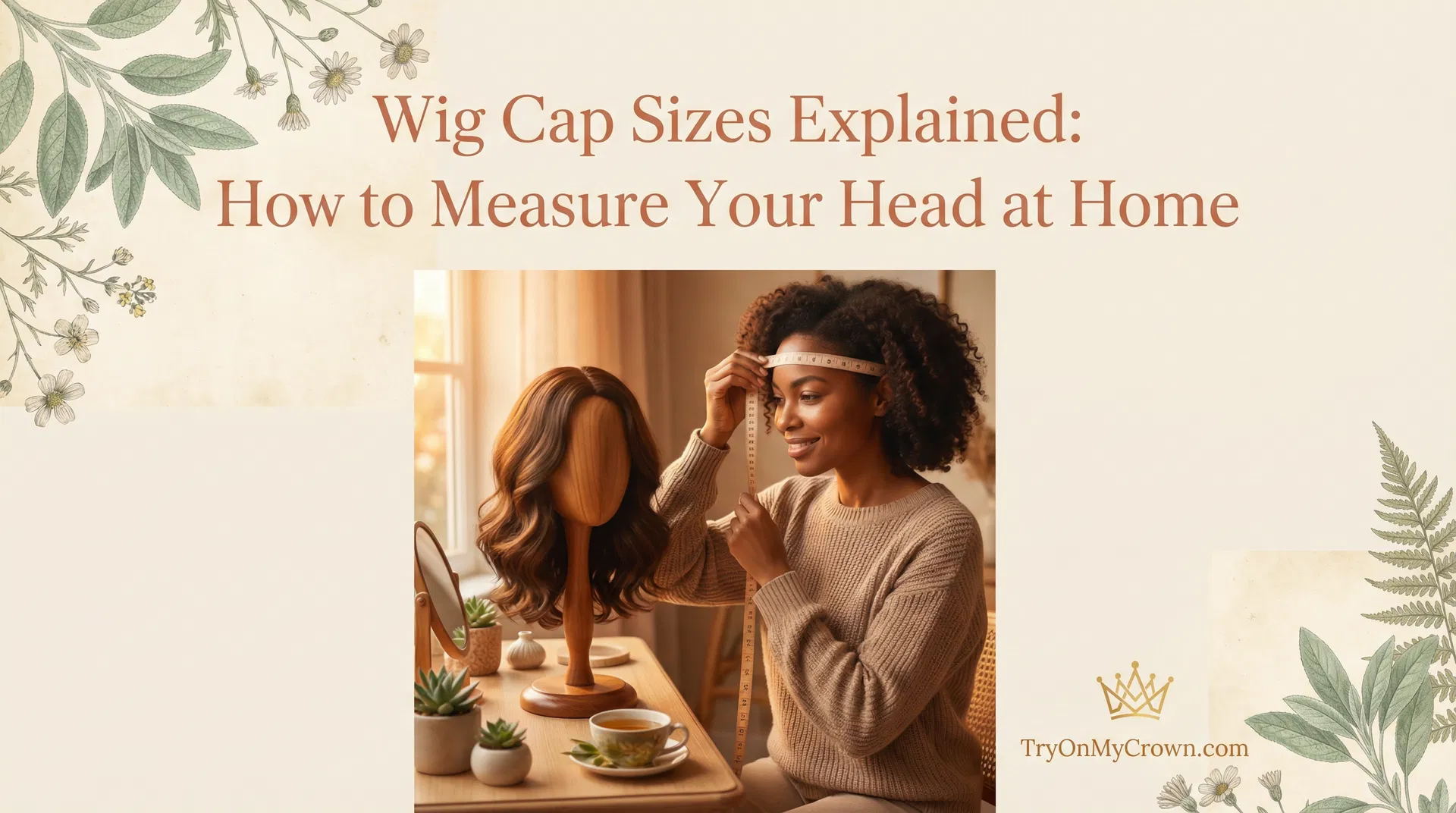 Wig Cap Sizes Explained: How to Measure Your Head at Home