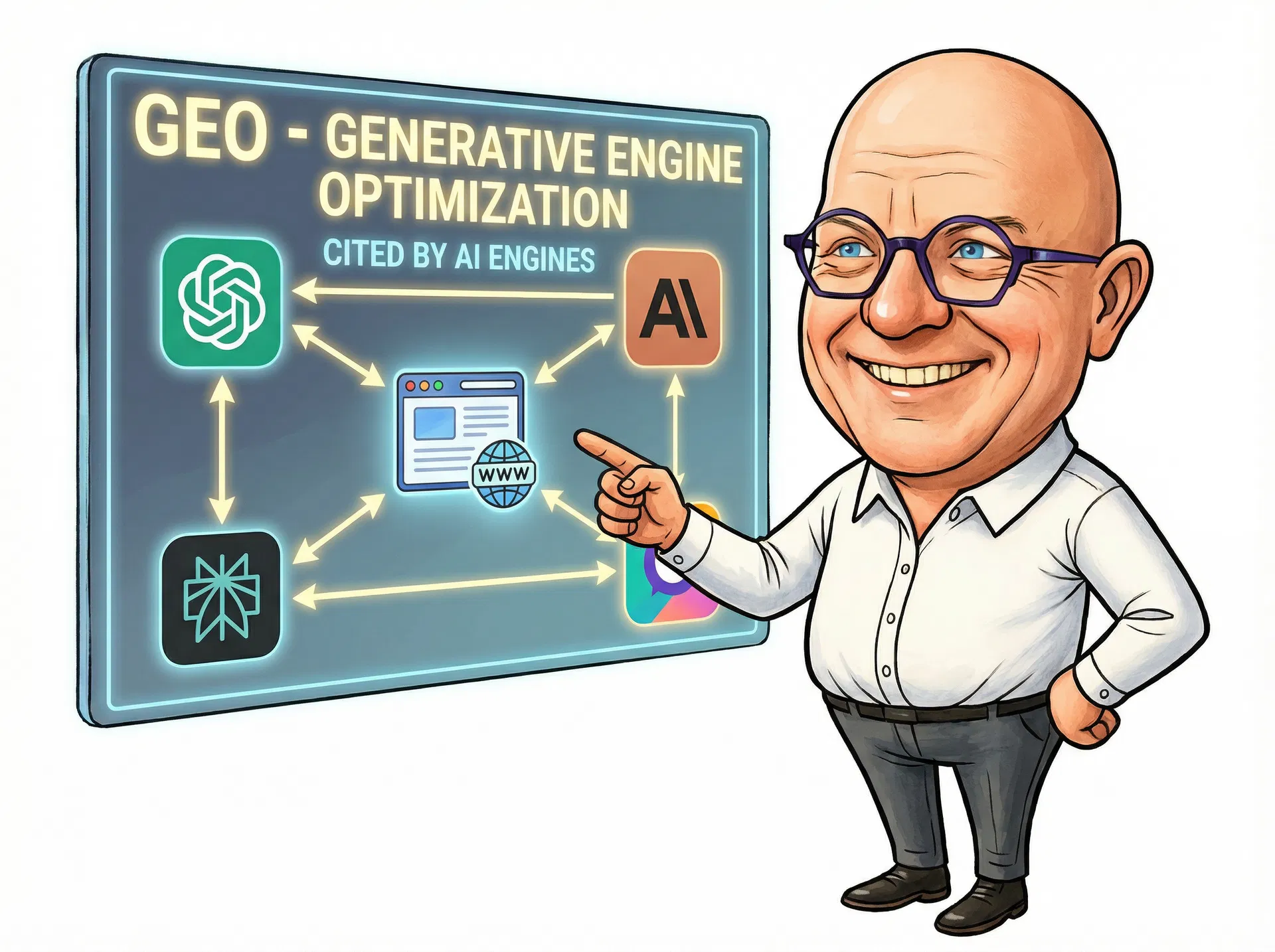 GEO Generative Engine Optimization - Christian Lyon, architecte de performance marketing, explique comment être cité par les moteurs IA