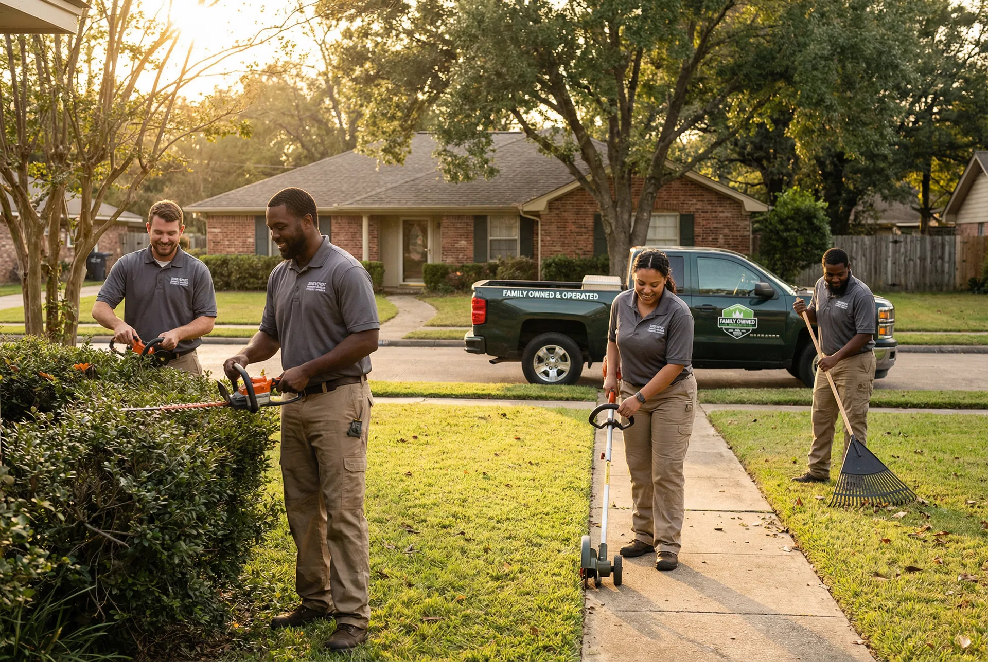 Cascio Property Services team at work