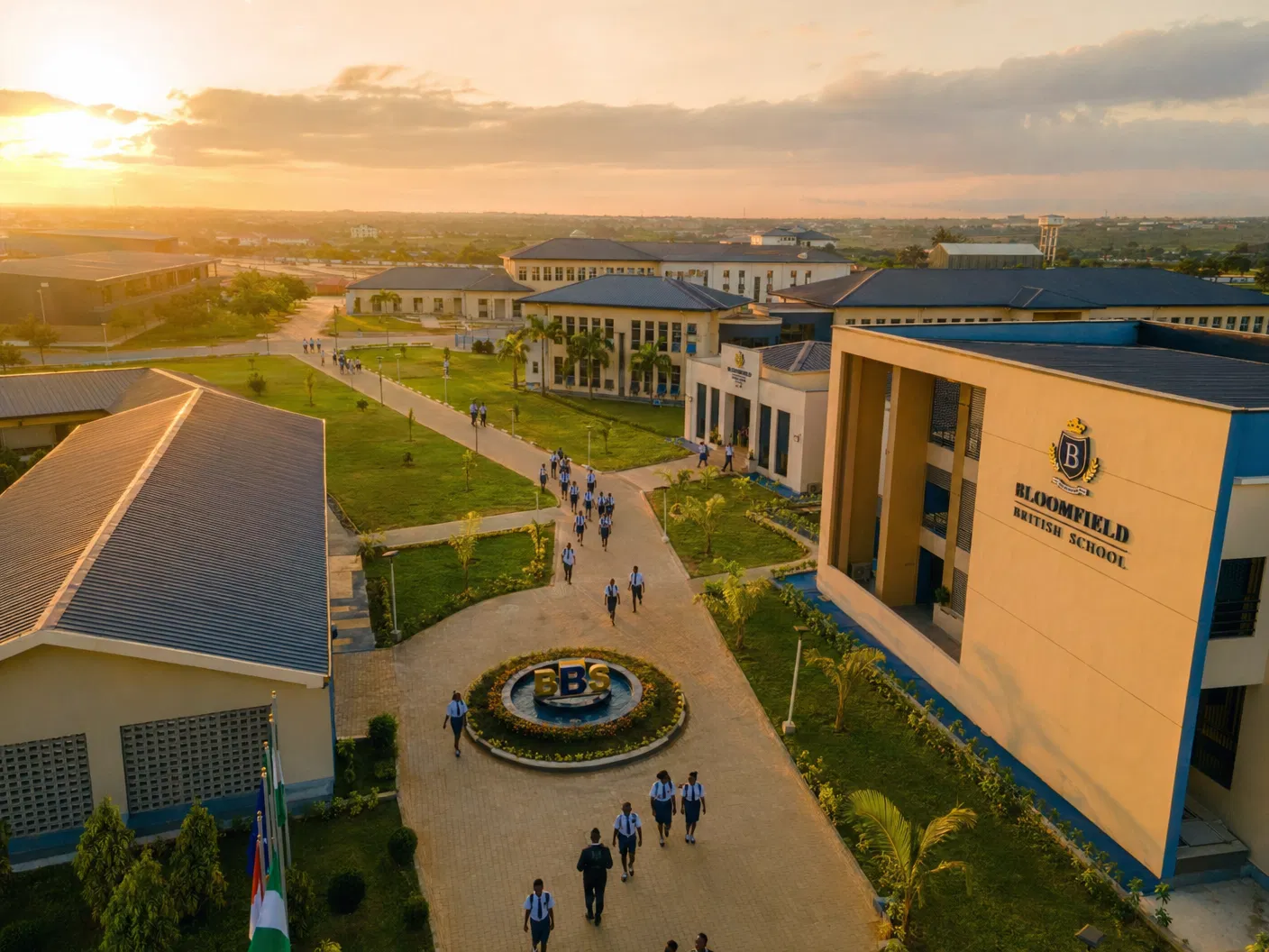 Modern educational campus