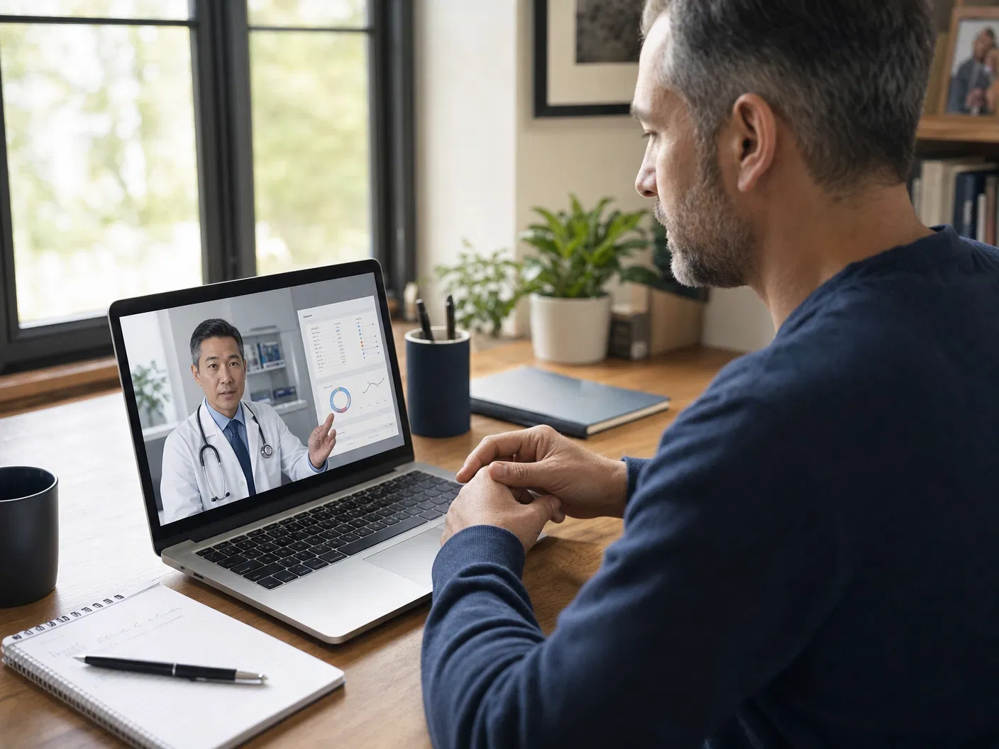 Reason #2: The clinician video call is the part that actually changes the experience