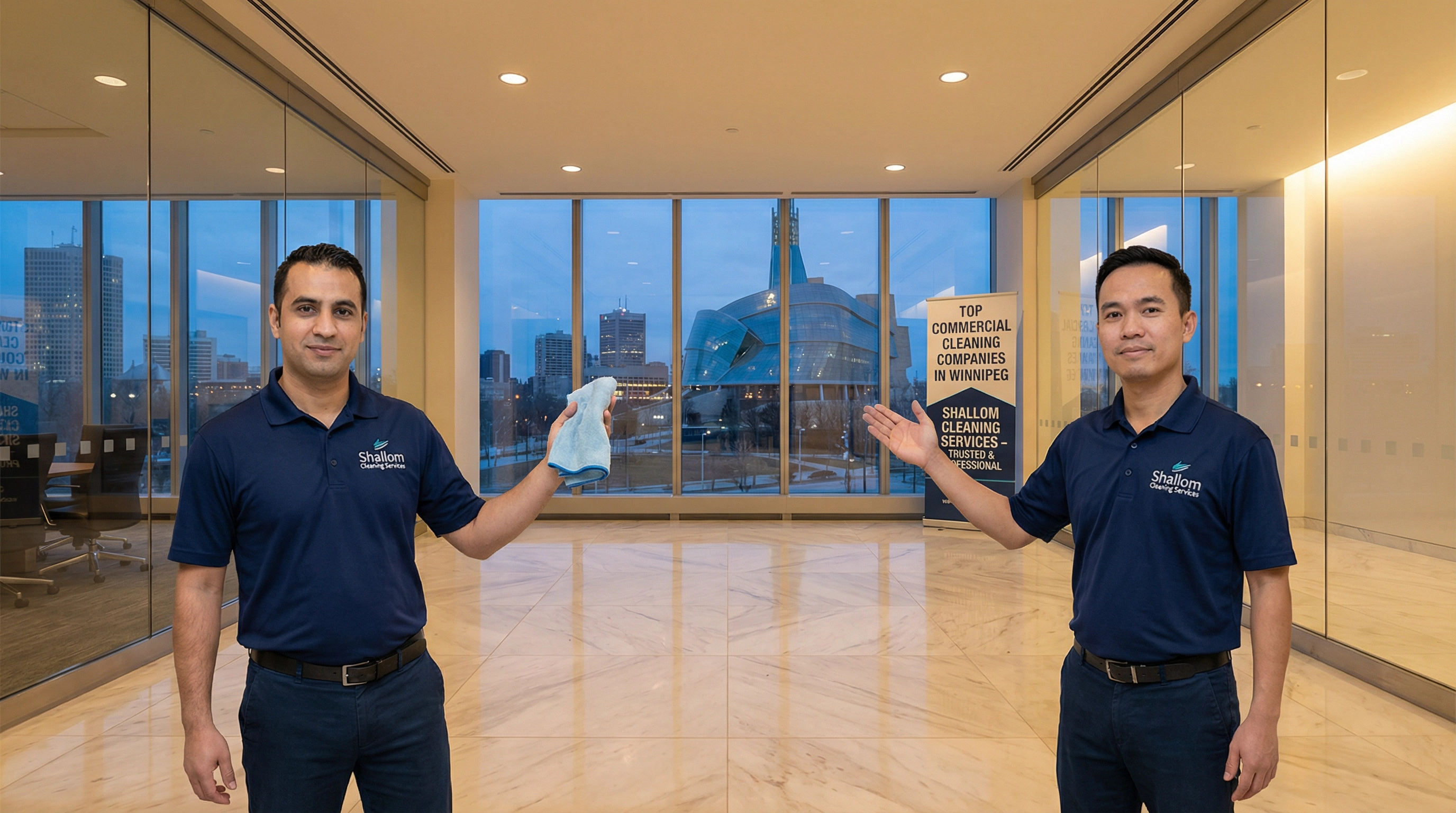 Professional cleaning company in Winnipeg - commercial office cleaning services