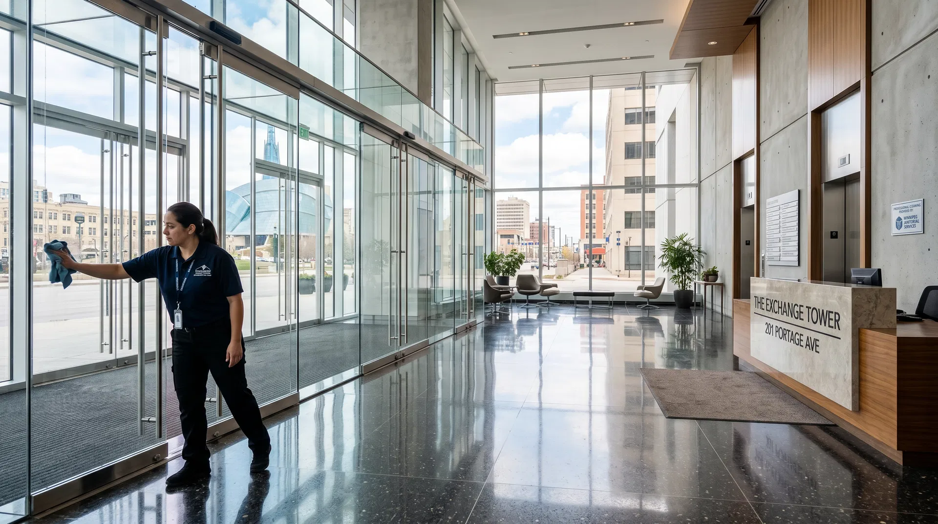 Commercial office cleaning standards Winnipeg