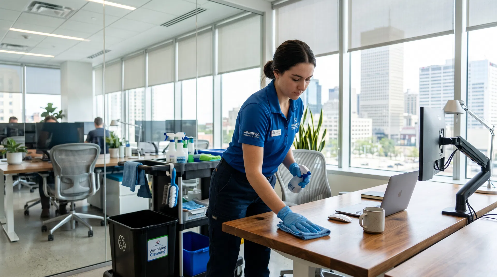 Shallom Cleaning Services using eco-friendly natural cleaning products in Winnipeg