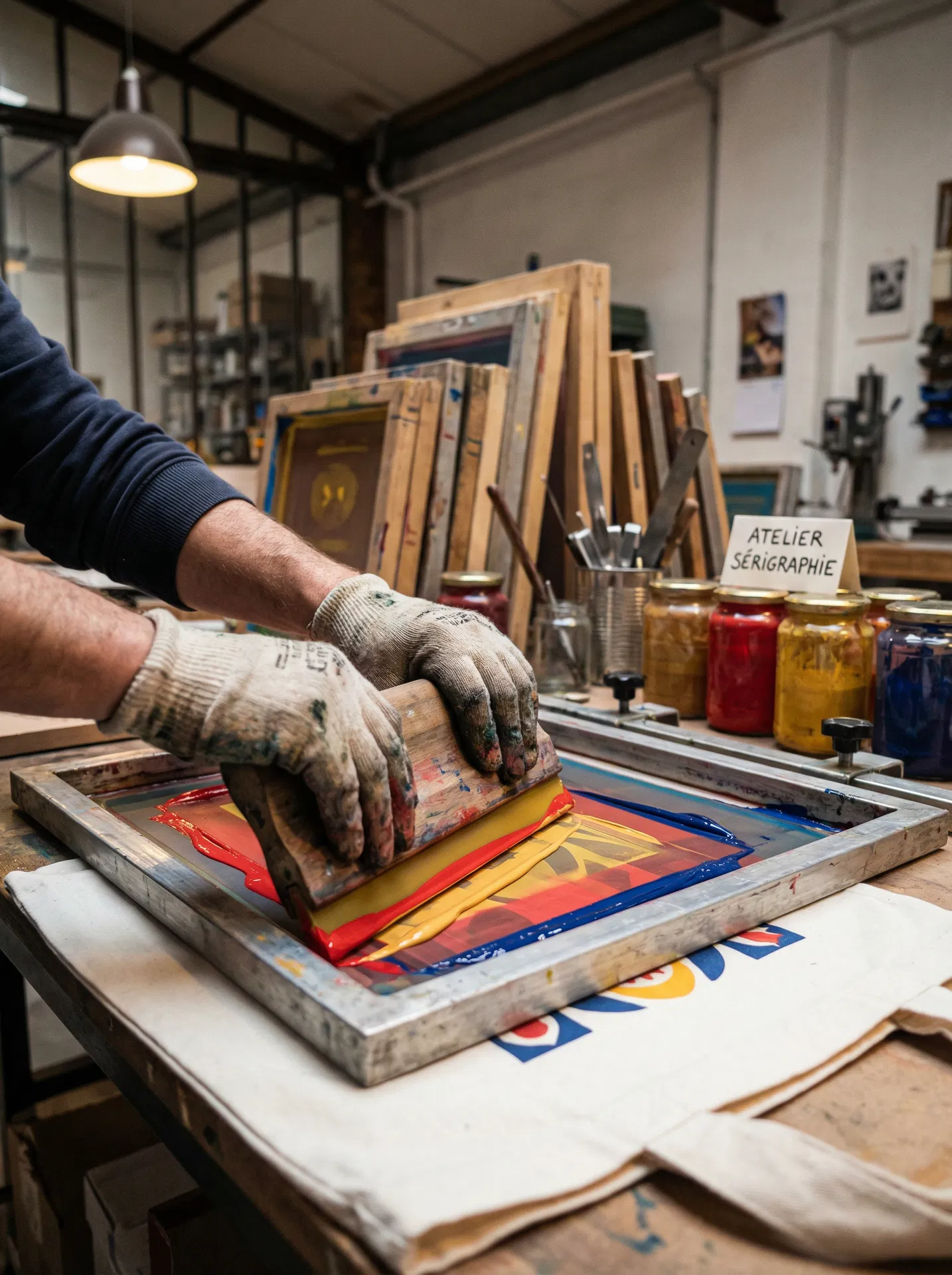 Atelier de sérigraphie Culture Bag