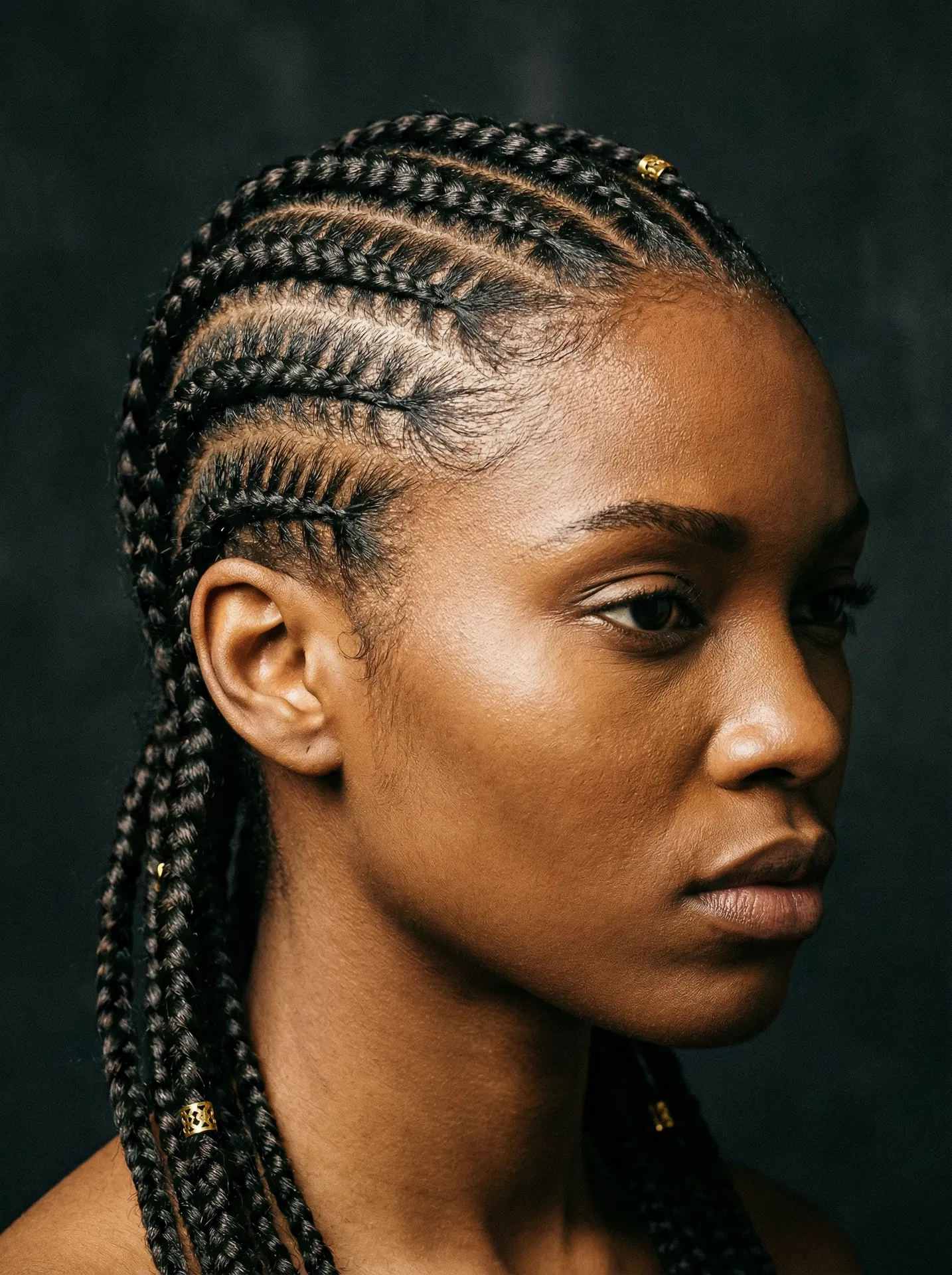 Cornrows — Black woman