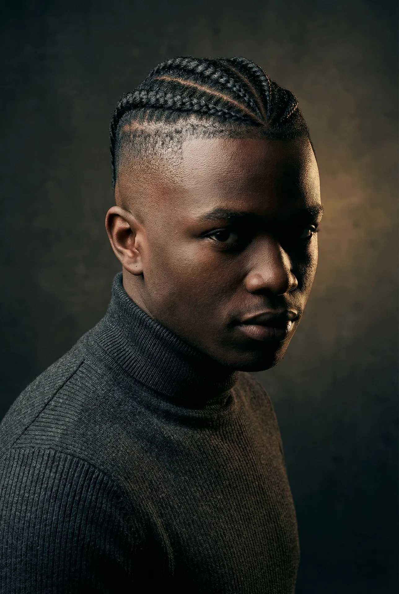 Pop Smoke Cornrows — Black man