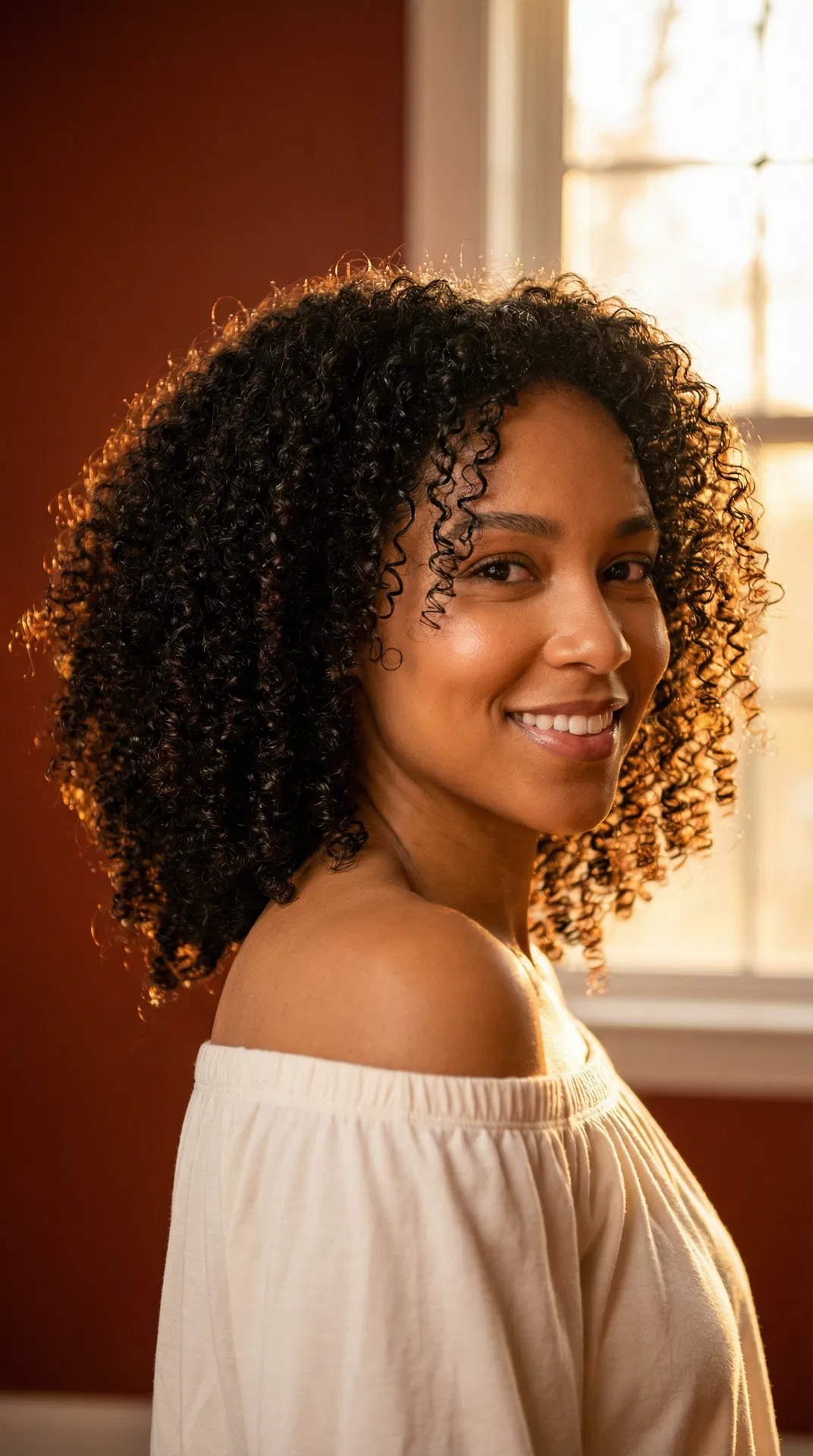 Wash & Go — bi-racial woman
