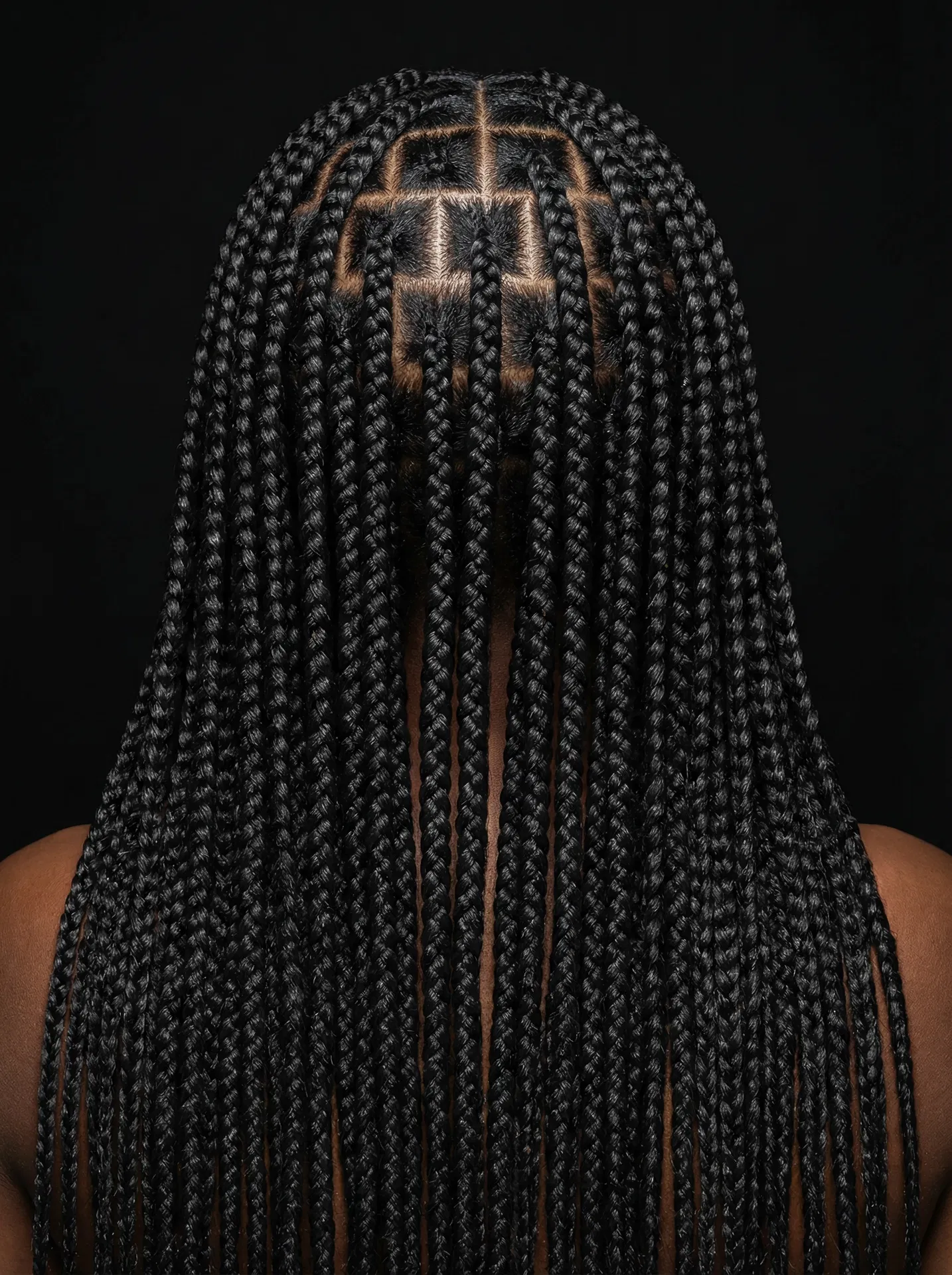 Box Braids — Black woman