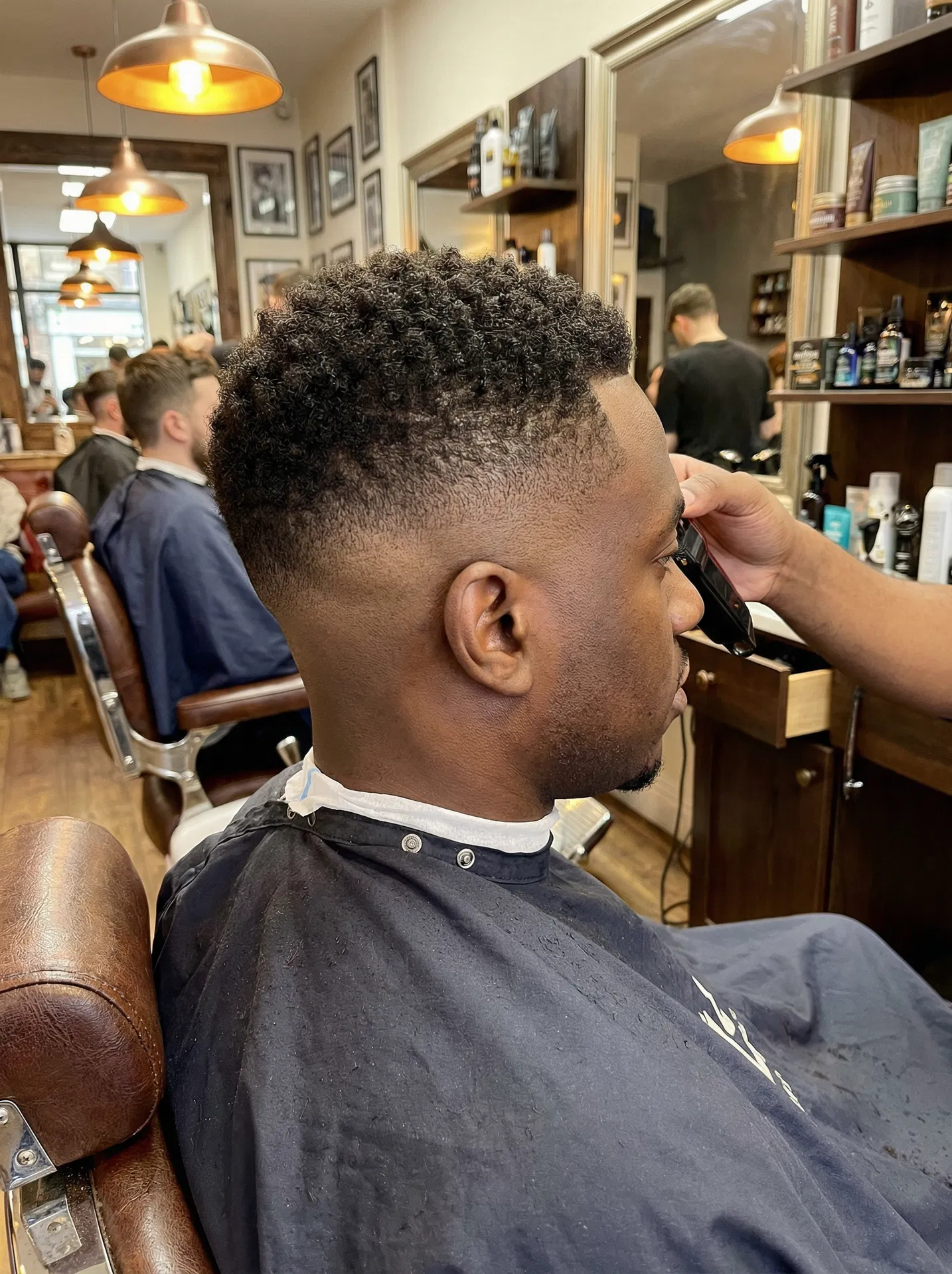 The Fade / Taper — Black man