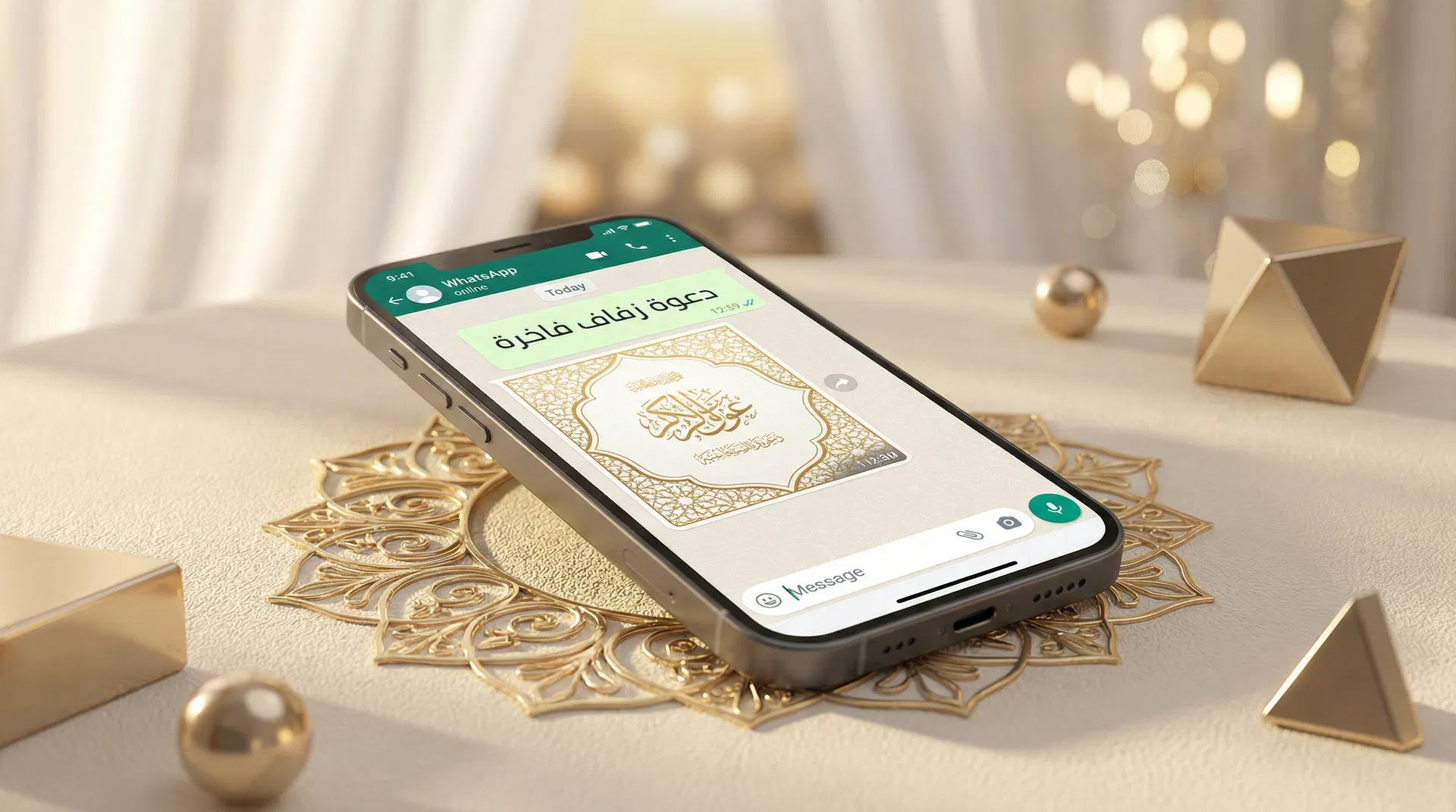 منصة حياهم - إرسال الدعوات عبر واتساب