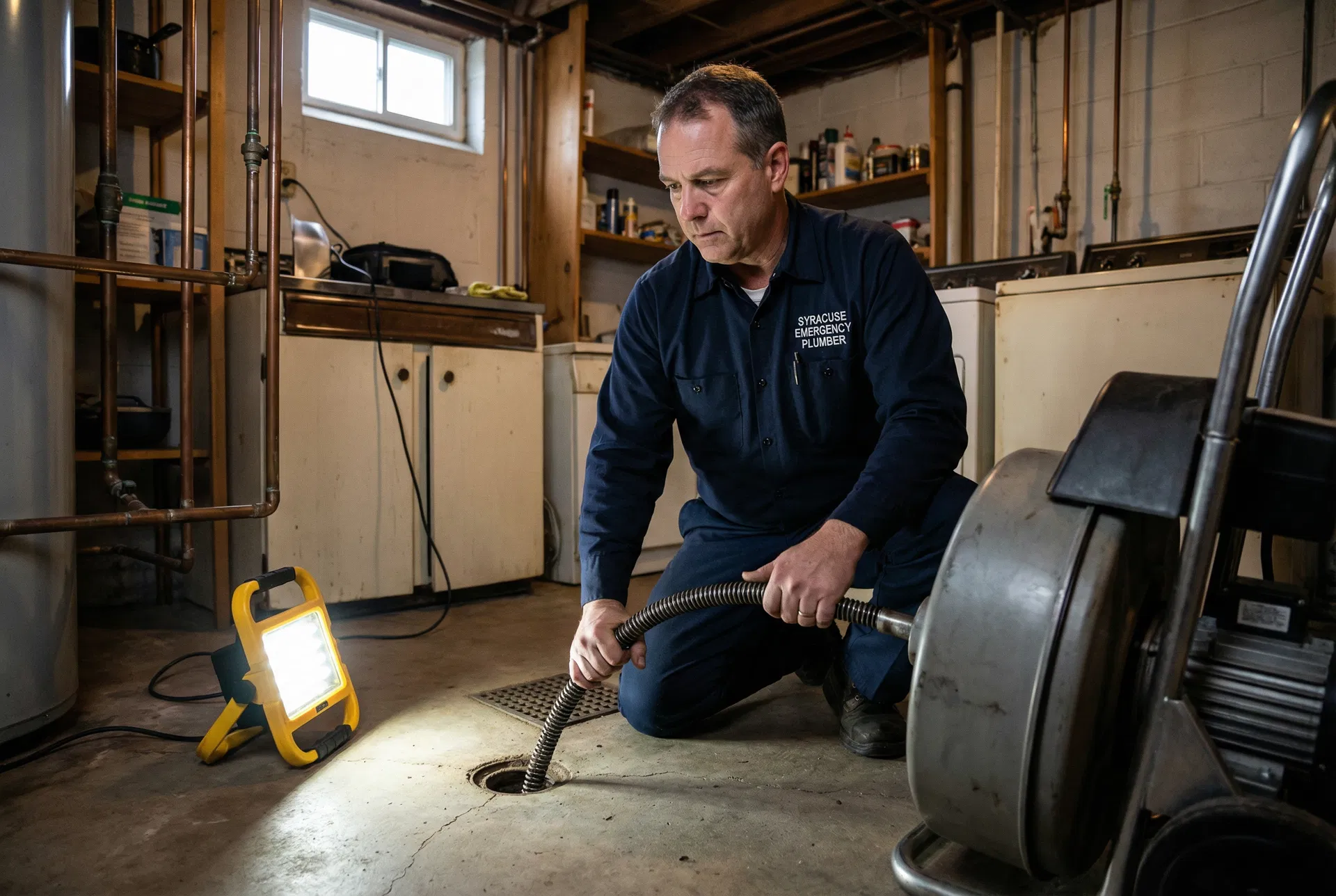 Drain Cleaning in East Syracuse, NY — Syracuse Emergency Plumber