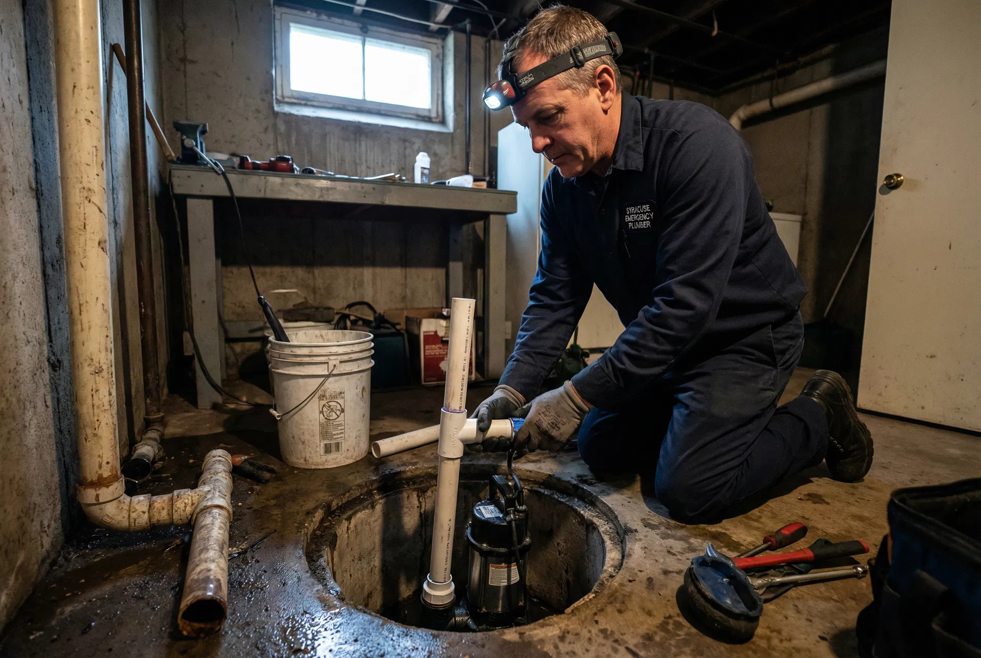 Sump Pump Service in Liverpool, NY — Syracuse Emergency Plumber