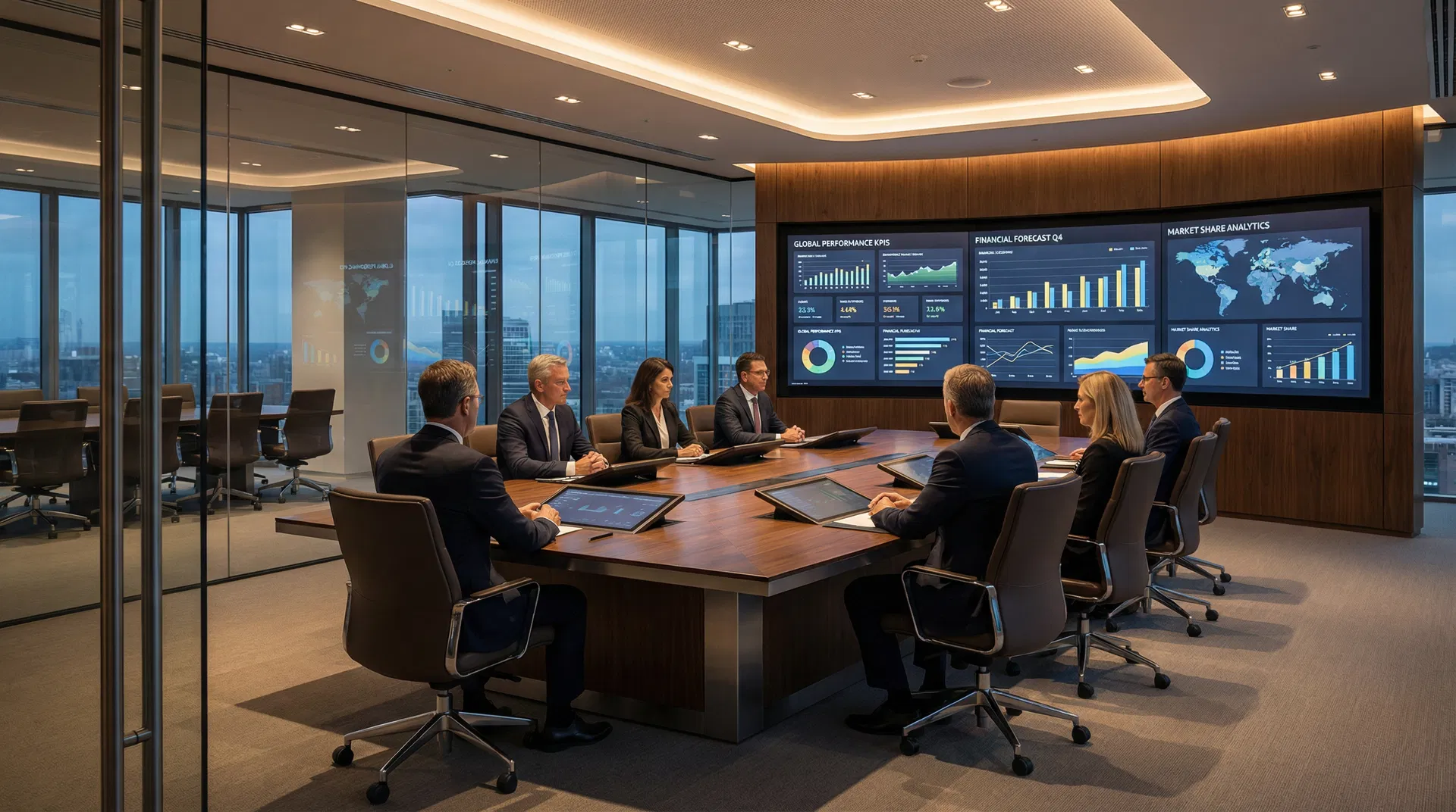 Executive Command Centre for a Regional Investment Holding Company
