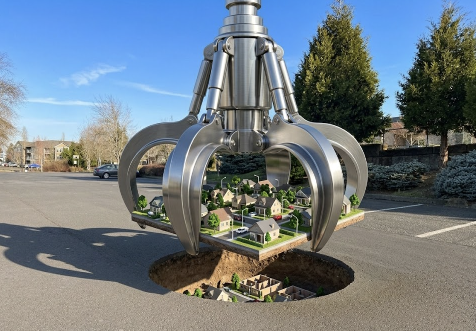 The Machine That Devoured the Neighborhood