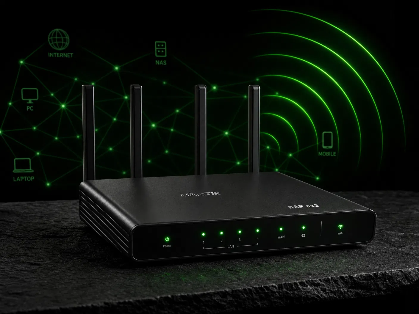 MikroTik hAP ax3