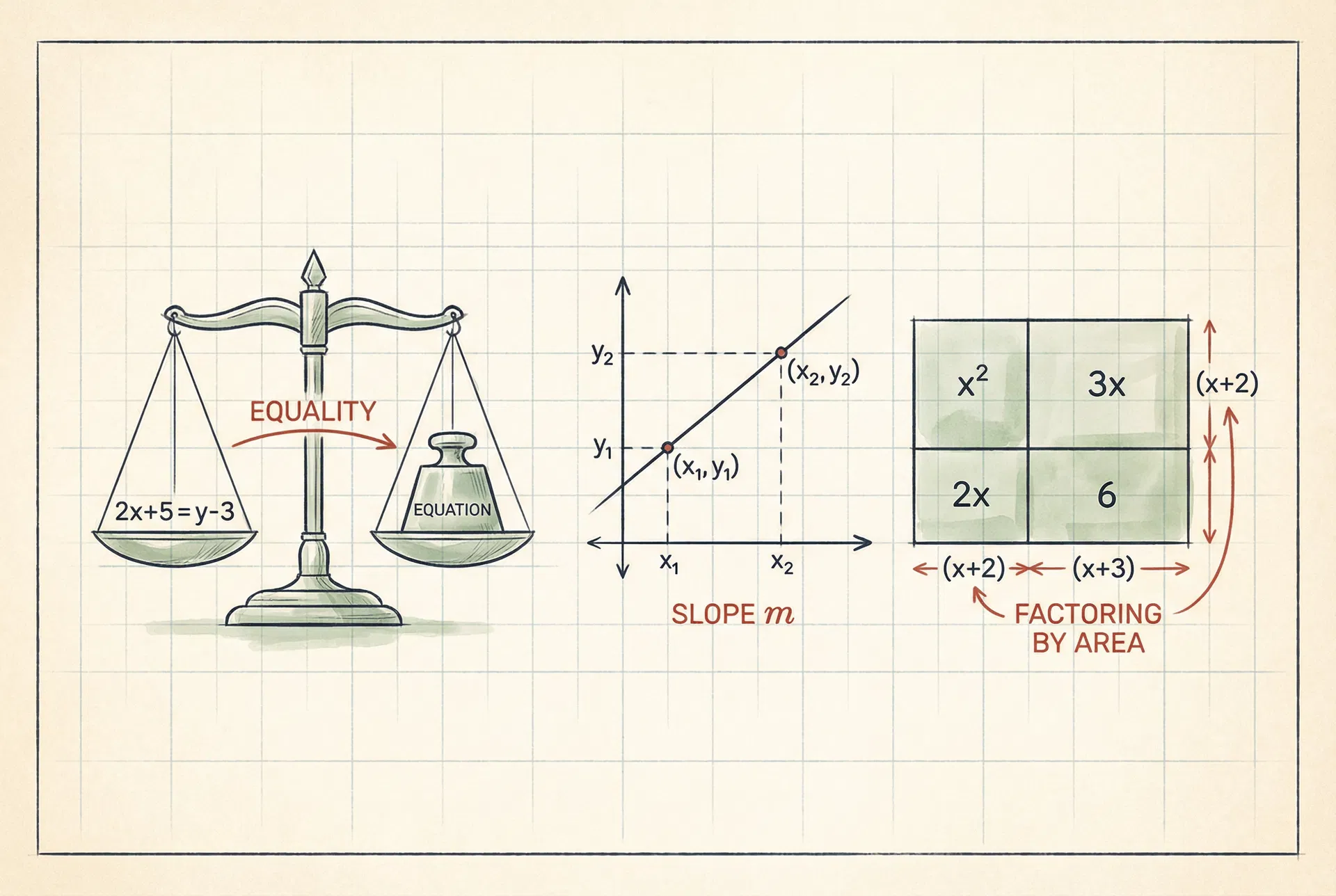 Mathematical concept blueprints