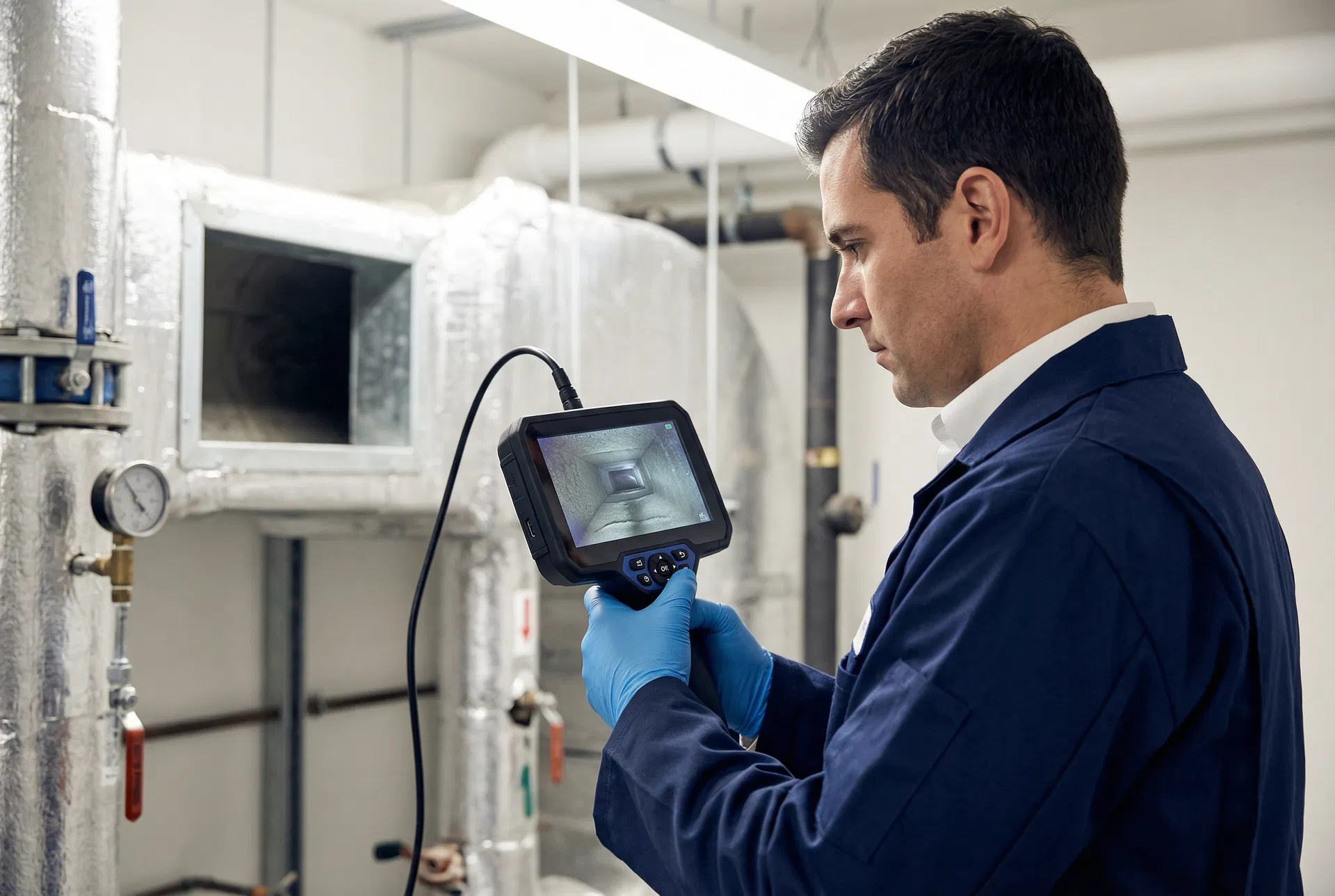 Forensic duct inspection