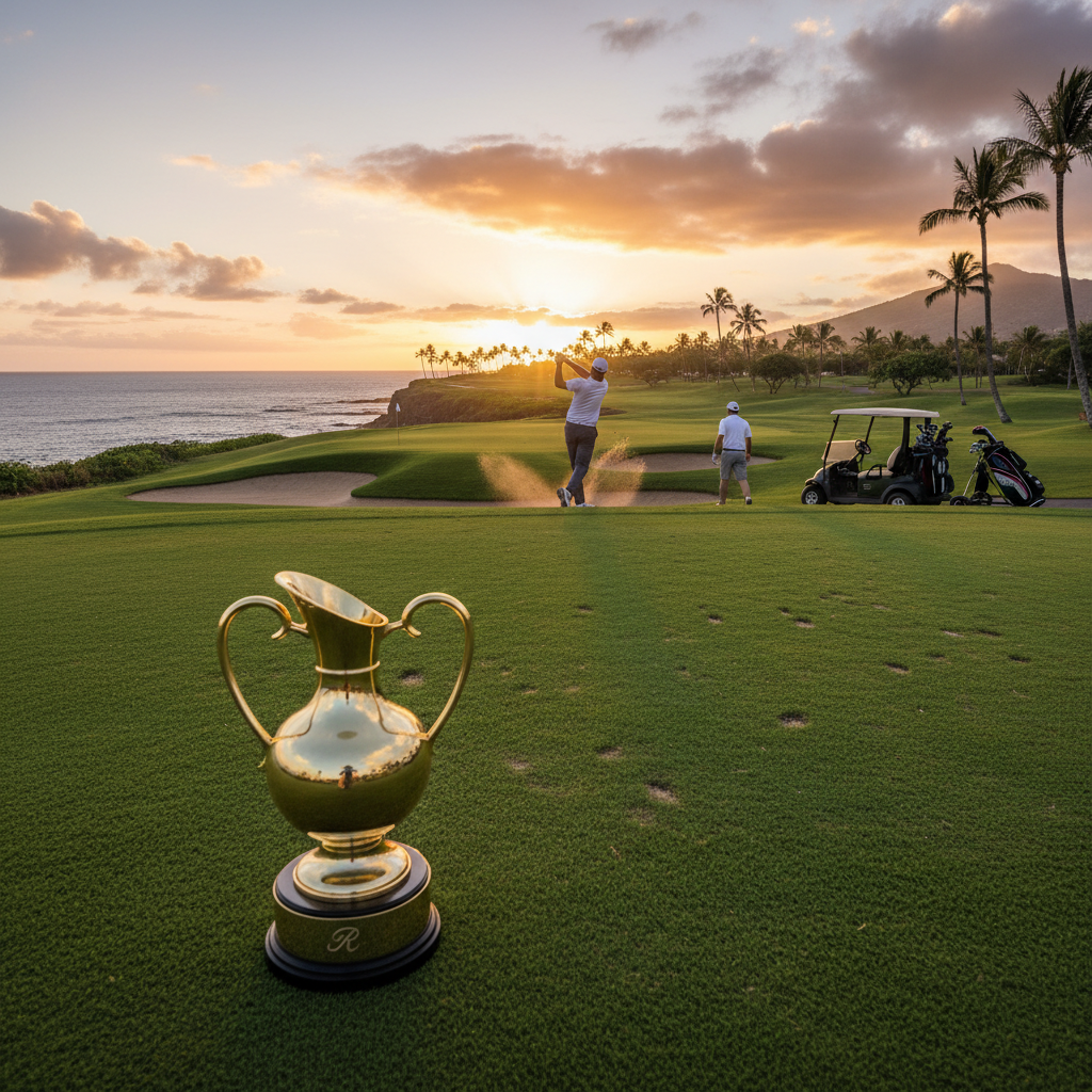 A Golden Gesture: Justin Rose's British Masters Trophy Returns Home, A Story of Aloha and Legacy
