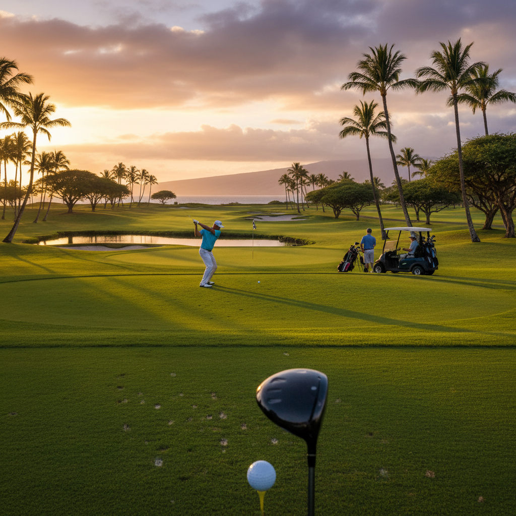 Woodland's Stellar Performance Echoes Aloha Spirit at Houston Open