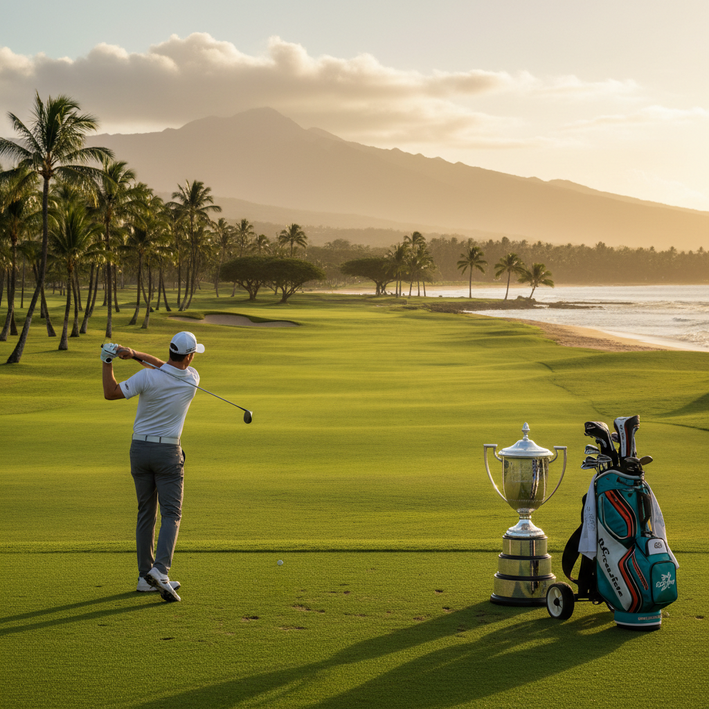Aloha Spirit on the Green: Justin Rose's British Masters Trophy Returns Home
