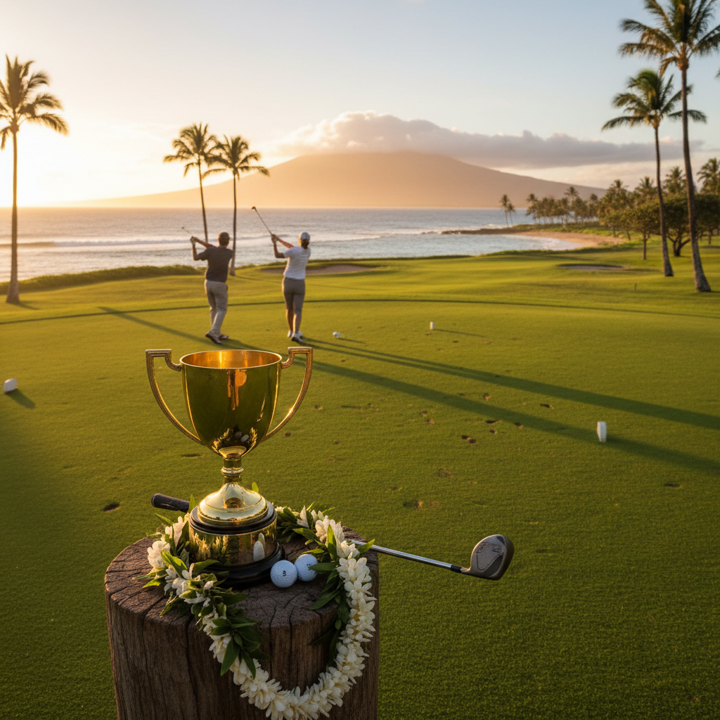 A Golden Gesture: Justin Rose's British Masters Trophy Returns Home, A Lesson in Aloha Spirit