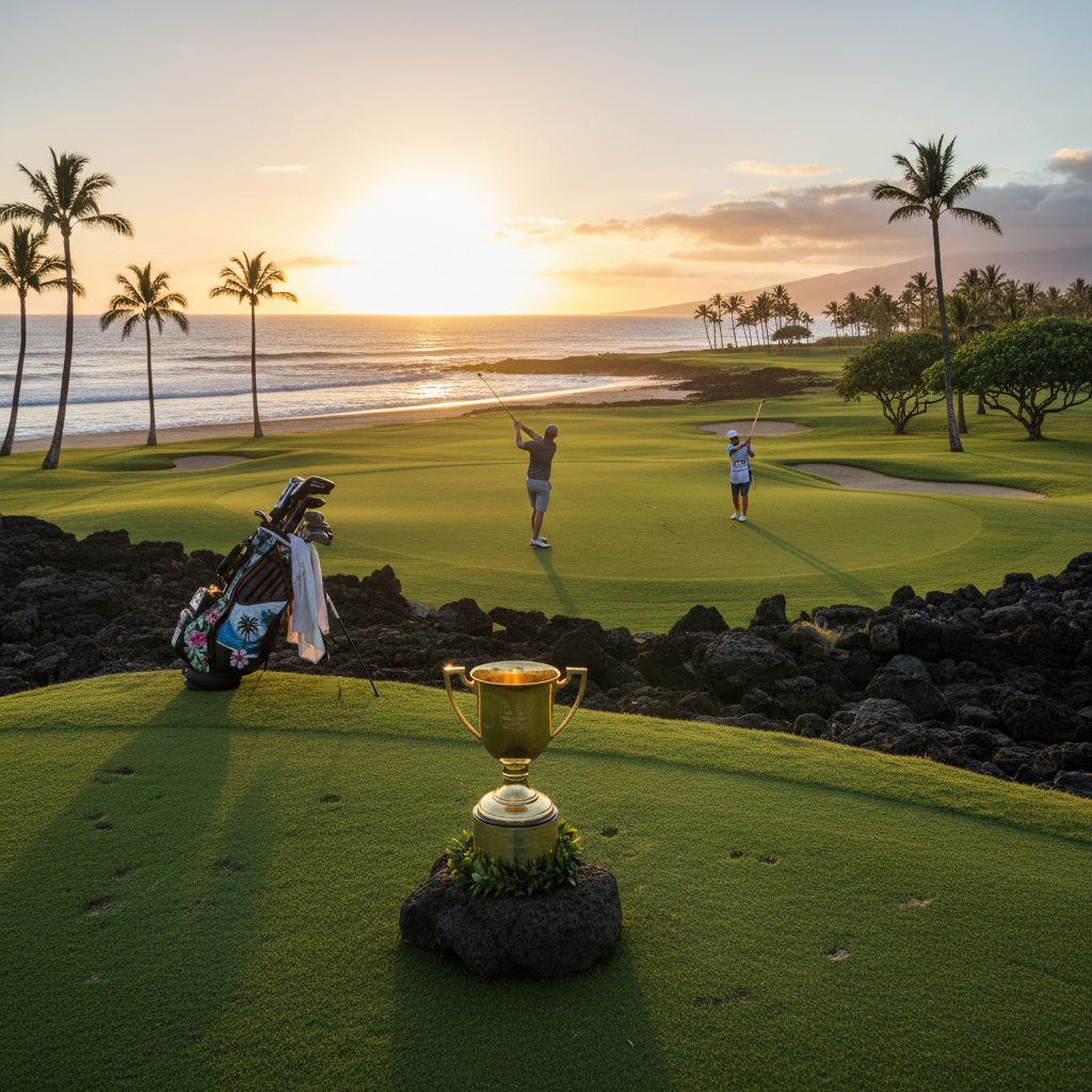A Golden Gesture: Justin Rose's British Masters Trophy Finds Its Way Home, Echoing Aloha Spirit