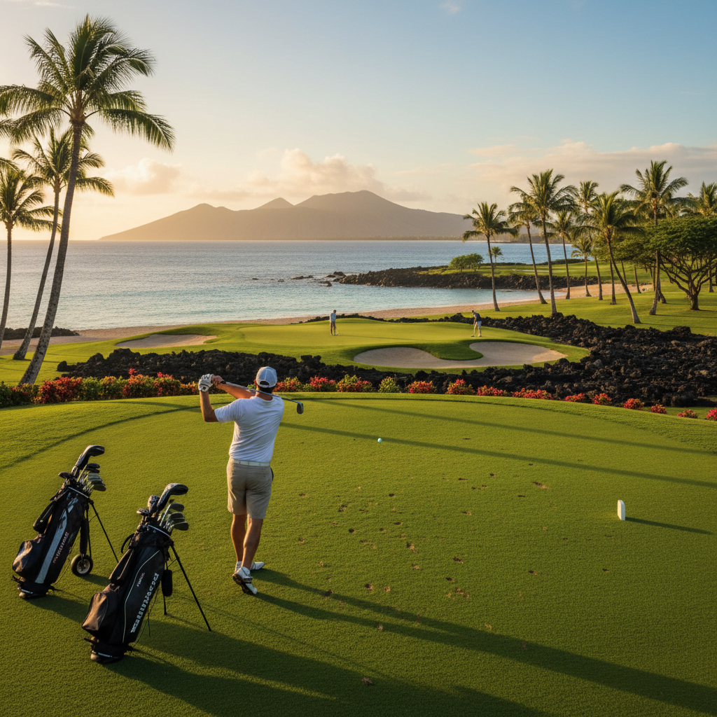 Waring's Stellar Start Ignites Houston, Echoes of Island Golf Excellence