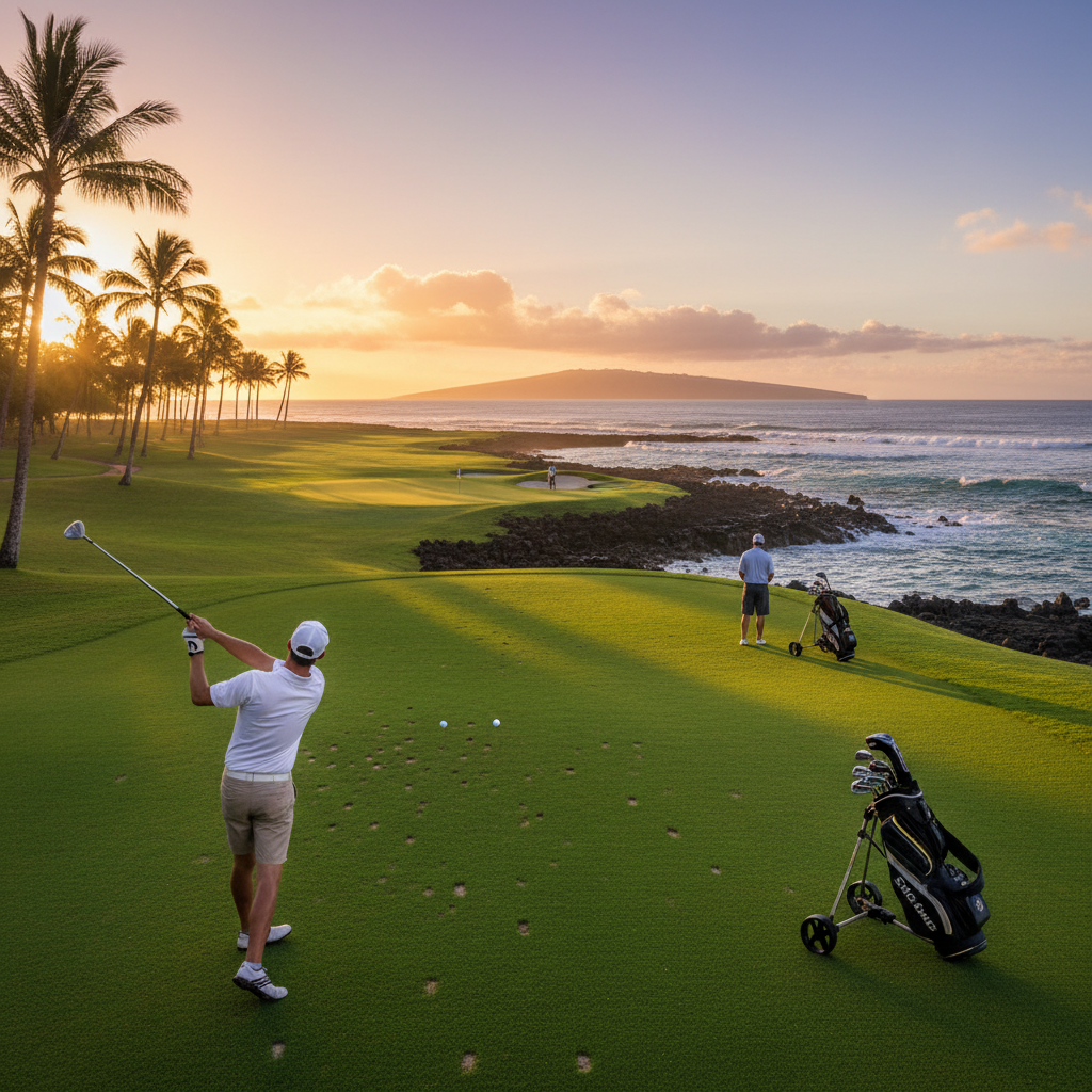 Waring's Stellar Start Heats Up Houston, Echoes of Island Golf Excellence