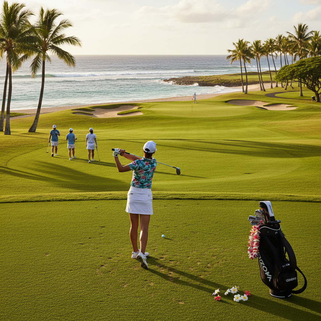 Hyo Joo Kim's Record-Breaking Performance Echoes Aloha Spirit on the LPGA Tour