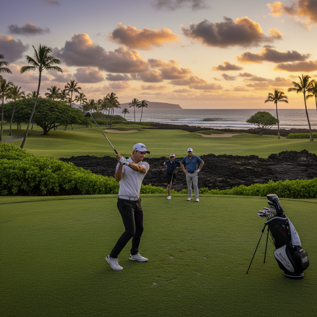 Morikawa's Masters Hopes Clouded by Back Injury: A Hawaii Perspective