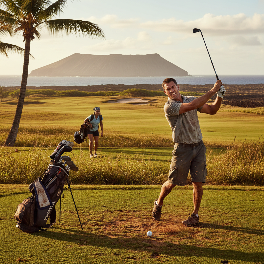 Hubbard's Texas Triumph: A Glimpse into Golf's Gritty Side, Island Style