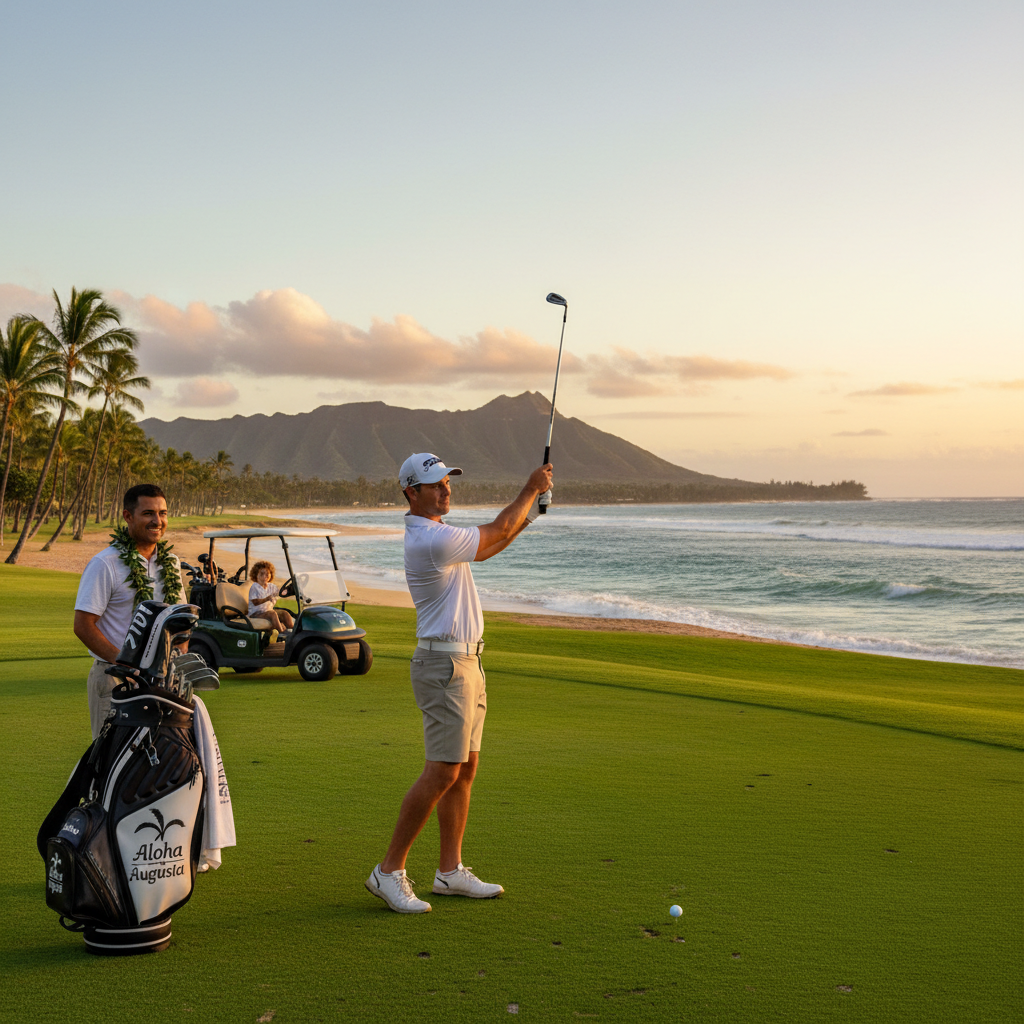 Aloha, Augusta! Scheffler Arrives at Masters with Newest Caddie, Son Remy