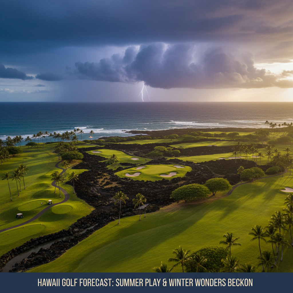 Hawaii Golf Forecast: Summer Play & Winter Wonders Beckon