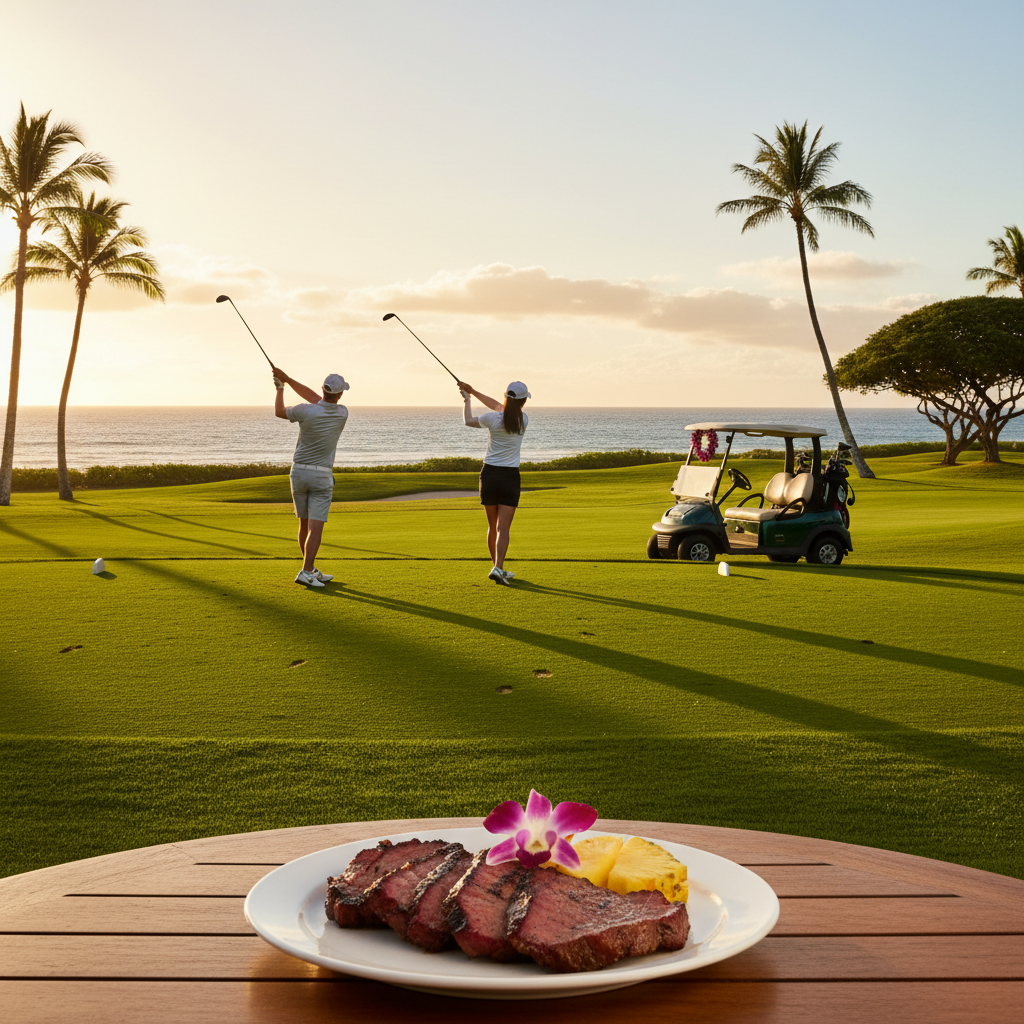 Scheffler's Champions Dinner: A Taste of Texas, With a Hint of Aloha Spirit?
