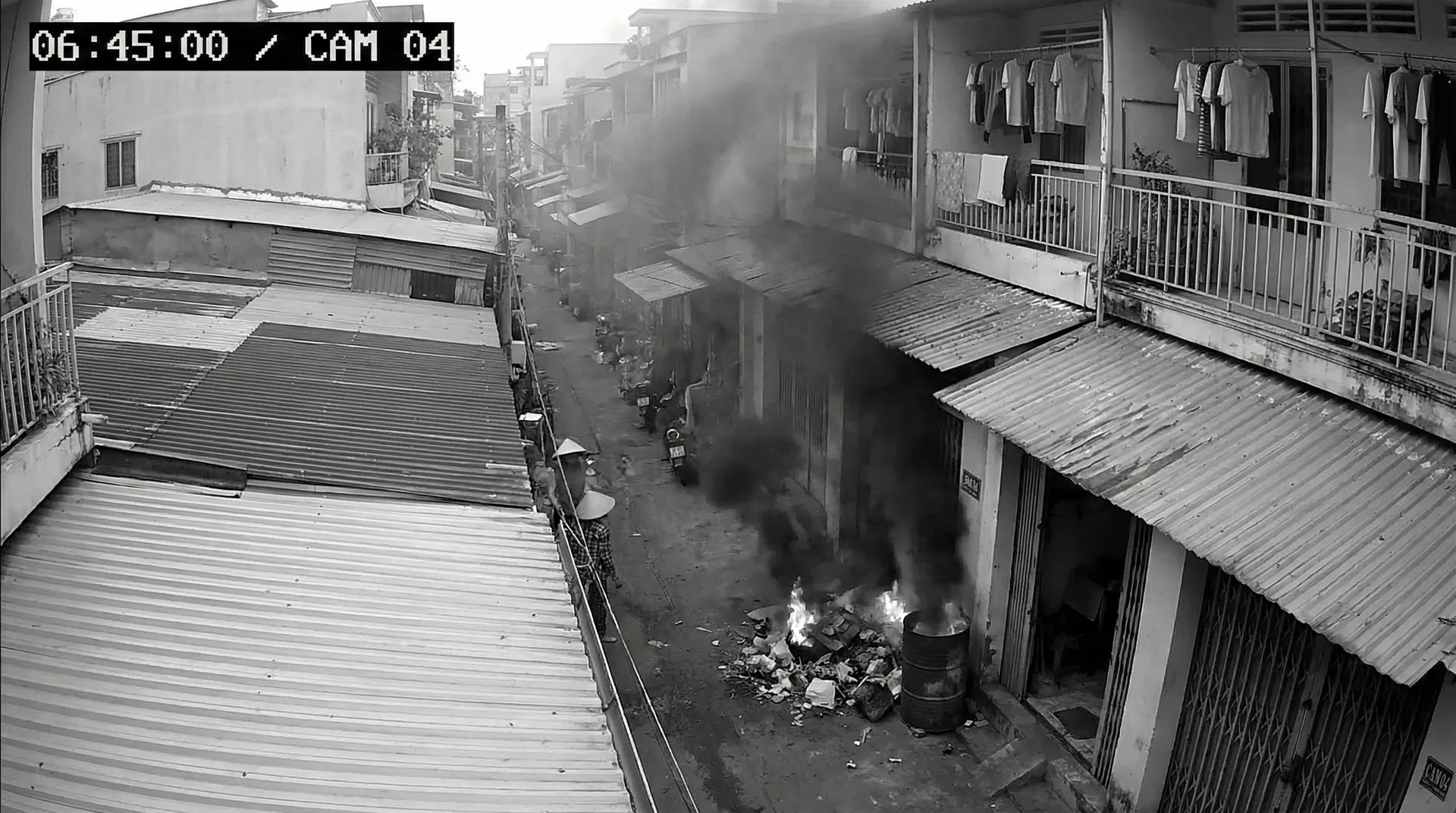 Phát hiện khói bụi bất thường