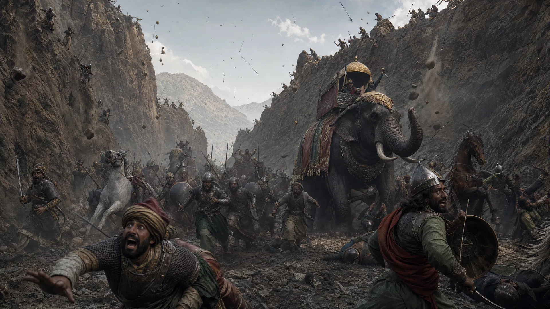 The Yousafzai ambush at Malandrai Pass