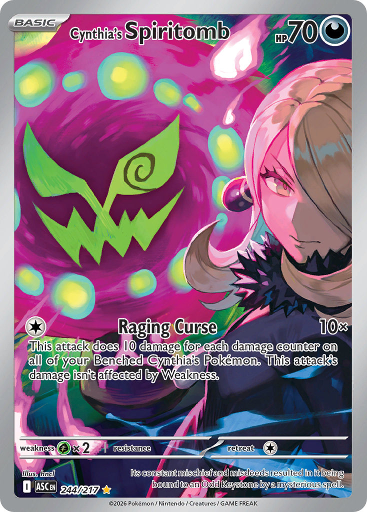 Cynthia's Spiritomb - 108/193 (Energy Symbol Pattern)