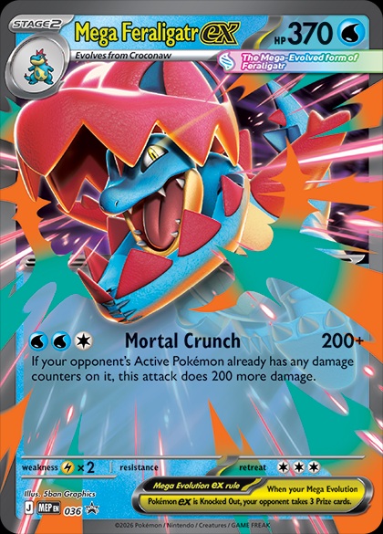 Mega Feraligatr ex -763/742